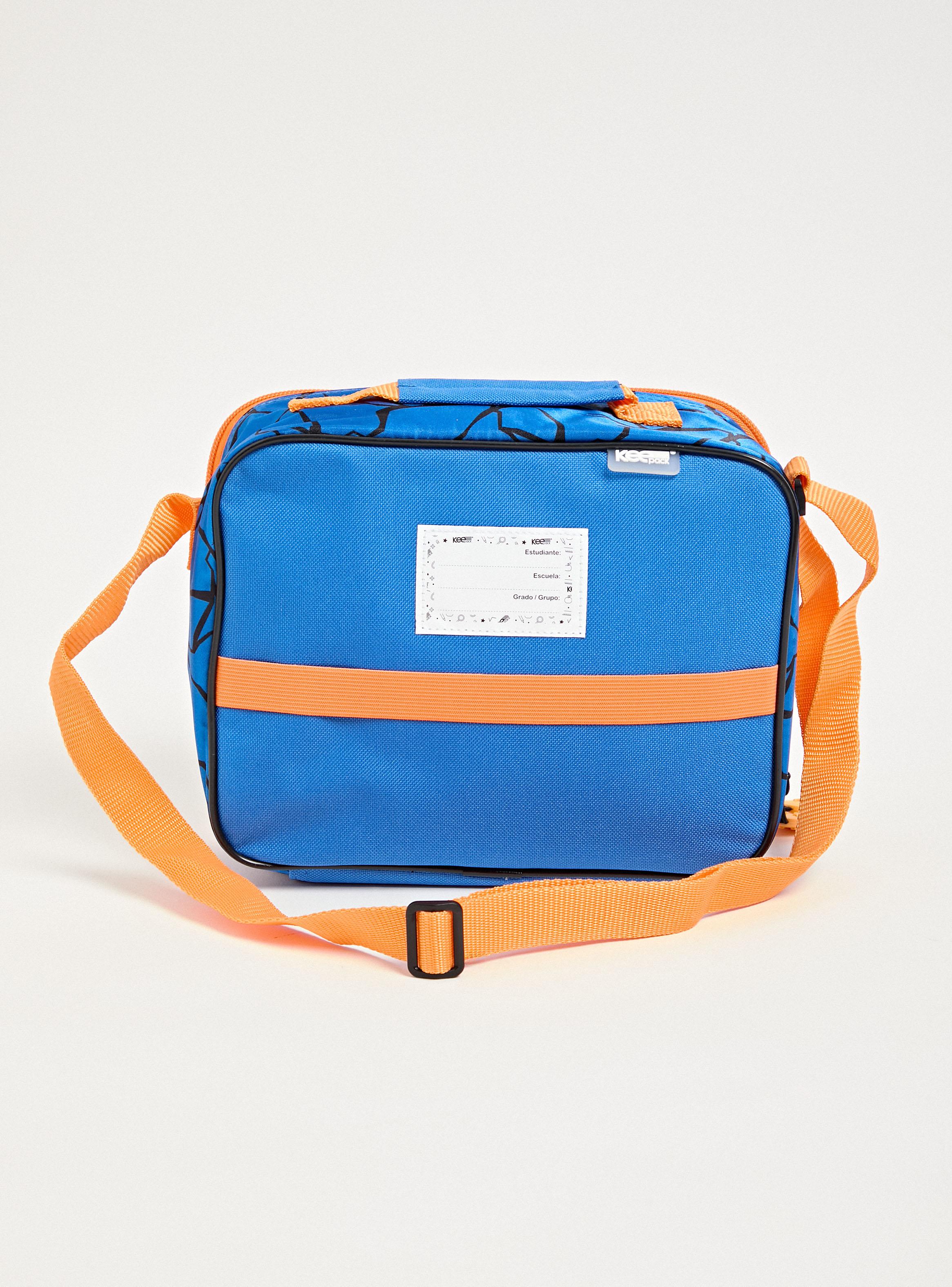 Lonchera Infantil Dragon Ball Azul Grietas-2