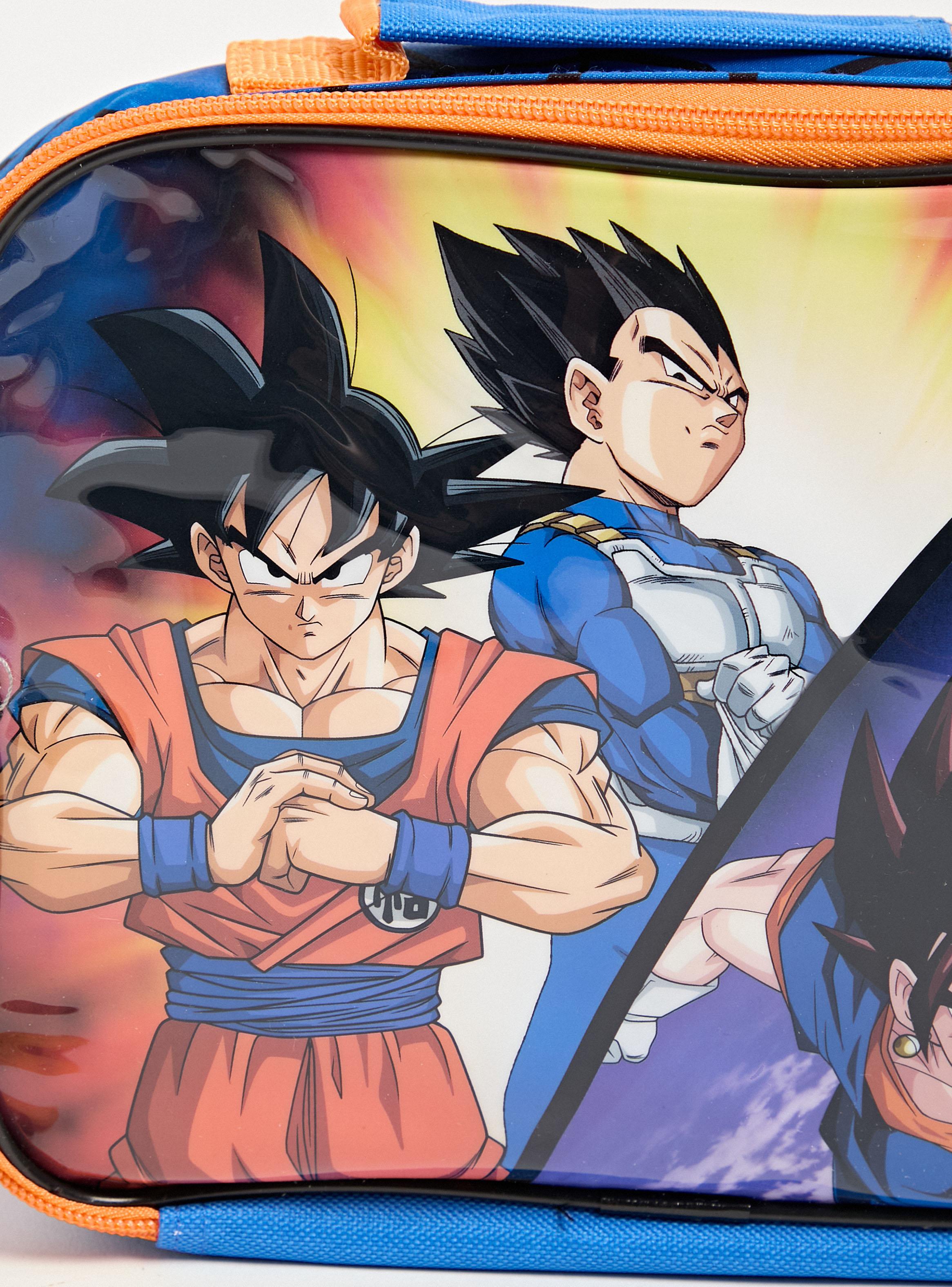 Lonchera Infantil Dragon Ball Azul Grietas-4