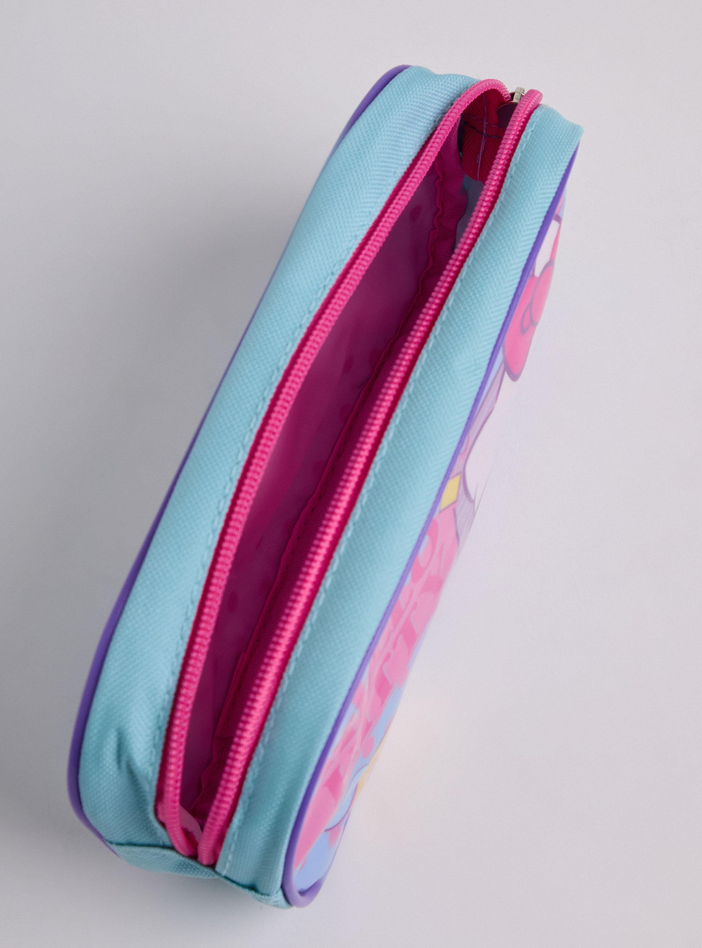 Estuche Infantil Hello Kitty Celeste-3