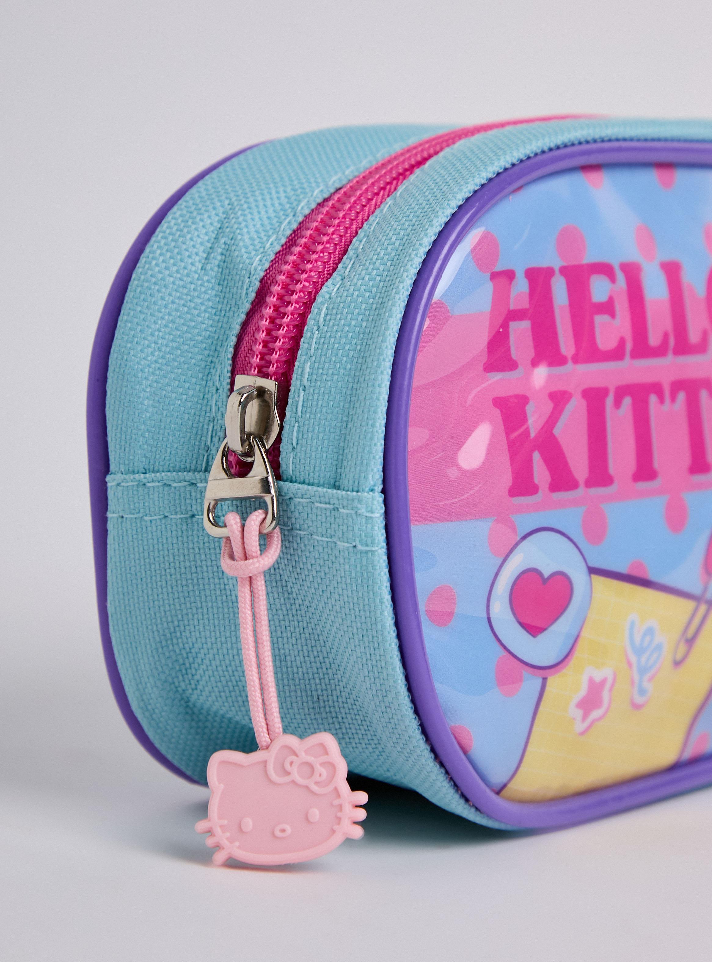Estuche Infantil Hello Kitty Celeste-4