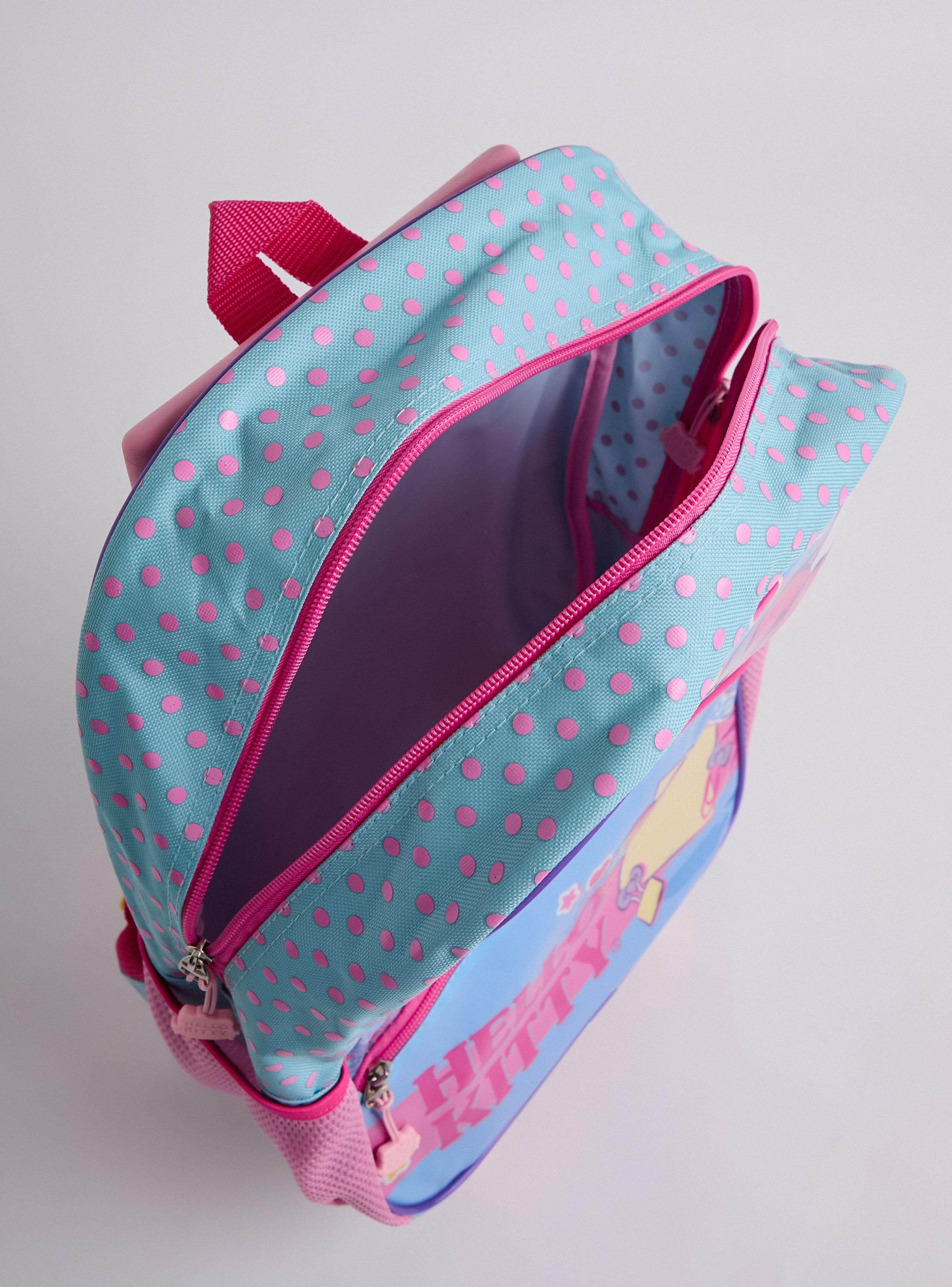 Set Escolar Mochila con Ruedas 3 en 1 Hello Kitty-3