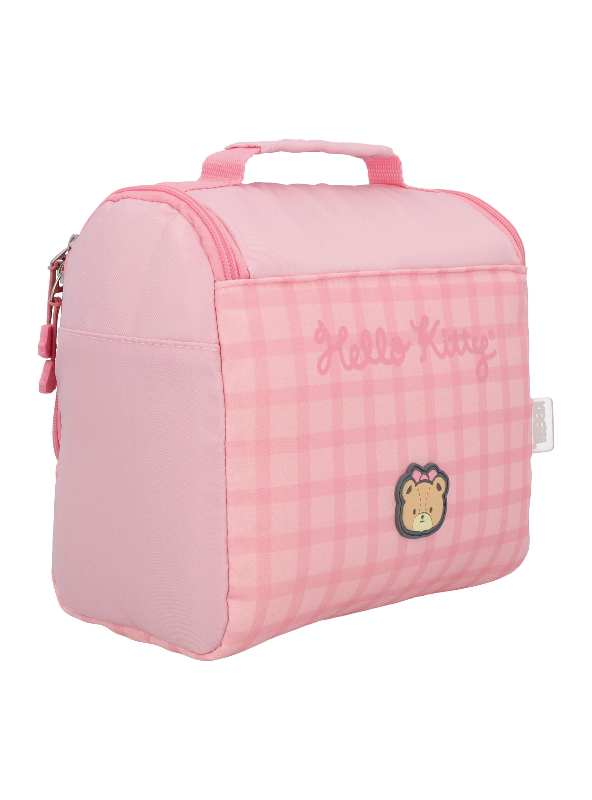Lonchera Hello Kitty Rosado Cuadros-5