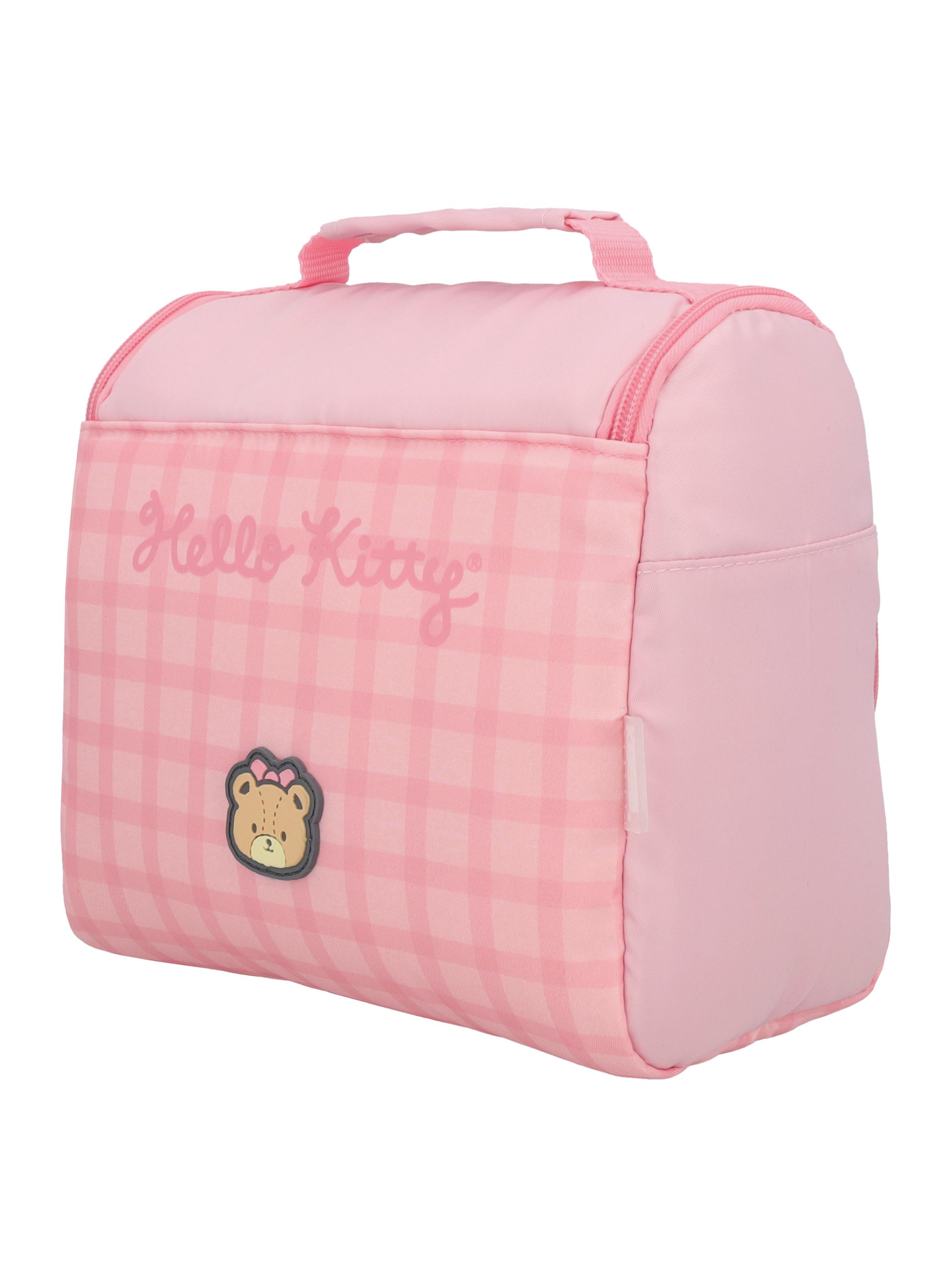 Lonchera Hello Kitty Rosado Cuadros-3