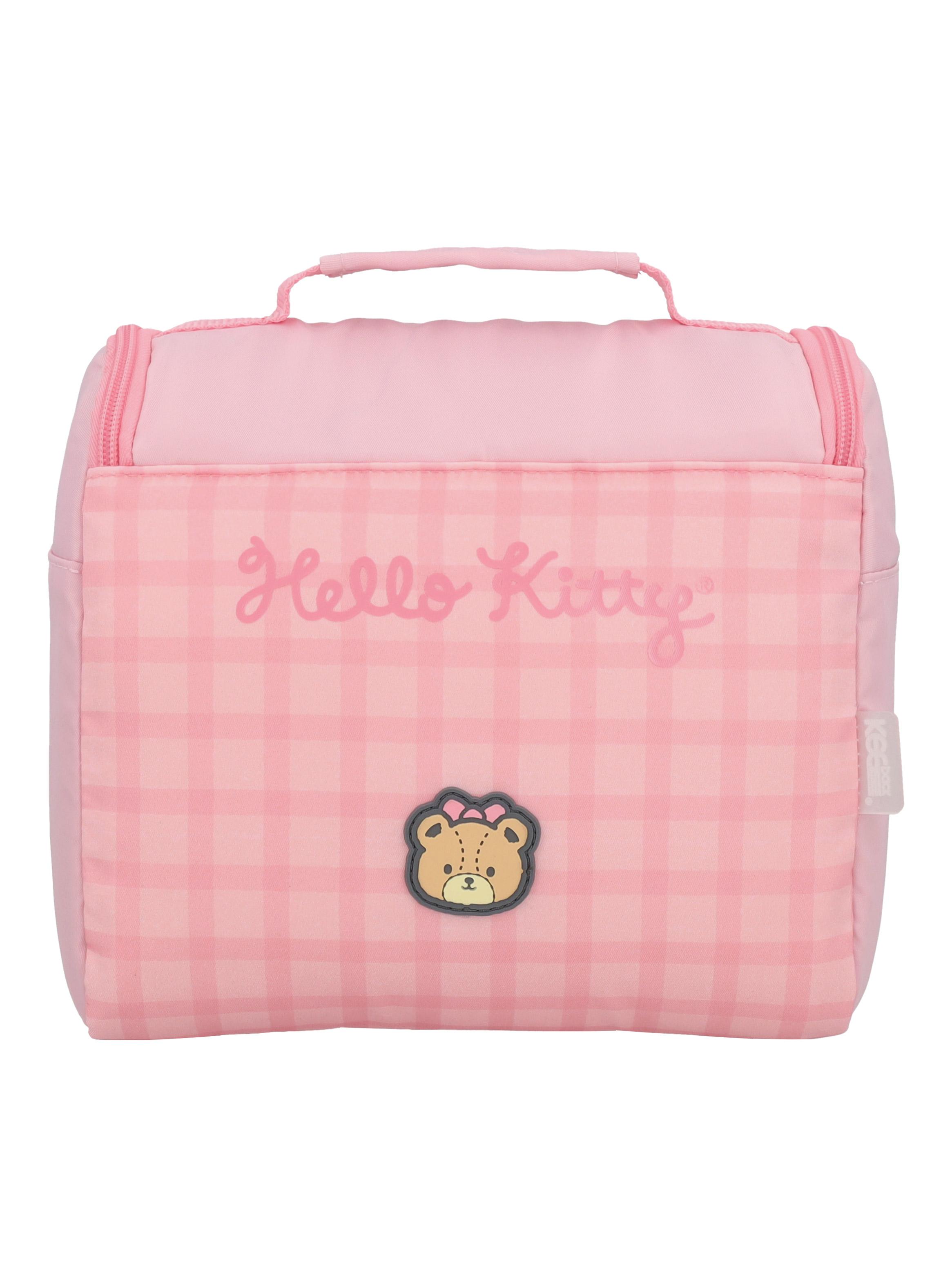Lonchera Hello Kitty Rosado Cuadros-4