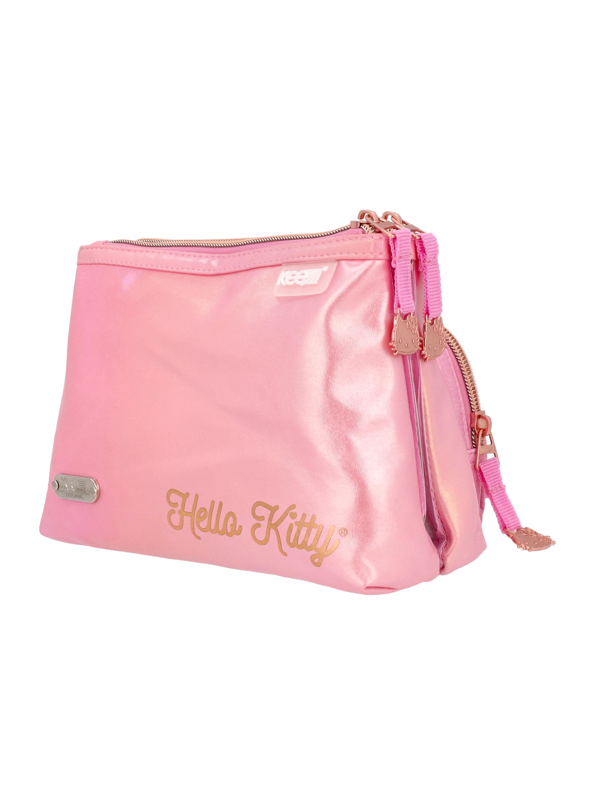 Estuche Hello Kitty Rosado Tornasol-3