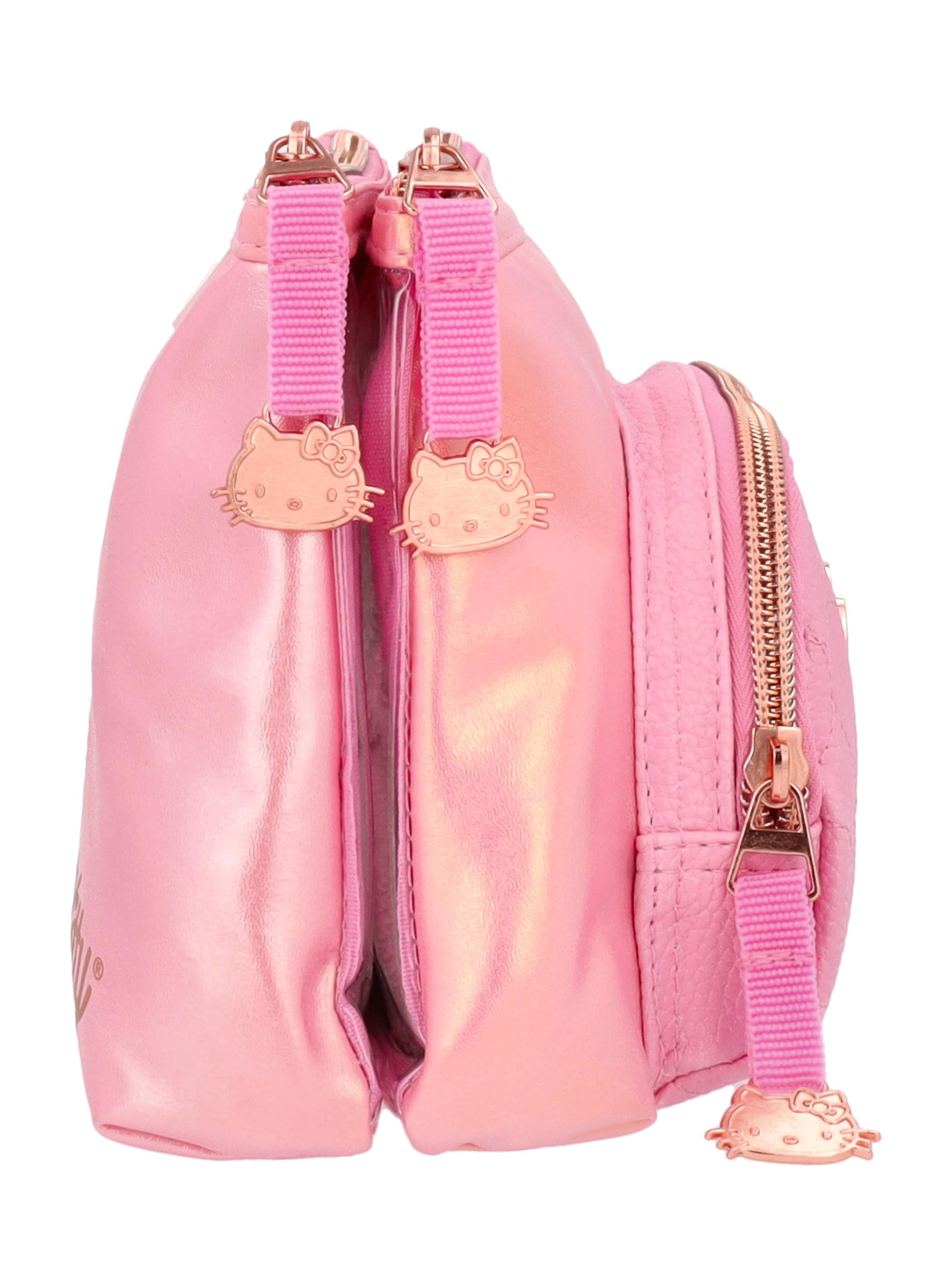 Estuche Hello Kitty Rosado Tornasol-2