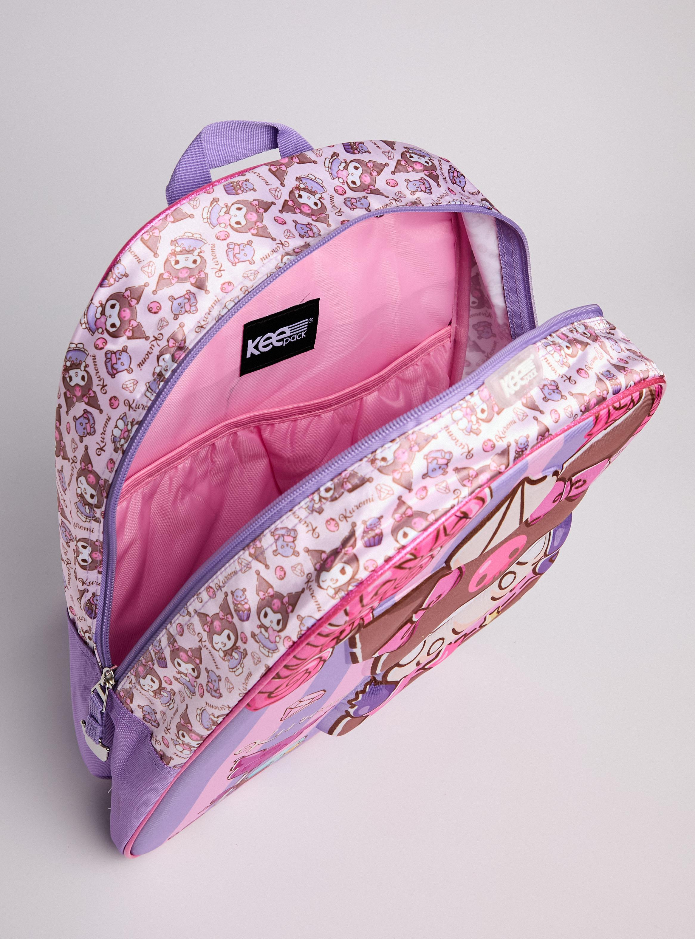 Set Escolar 3 en 1 Mochila Kuromi-3