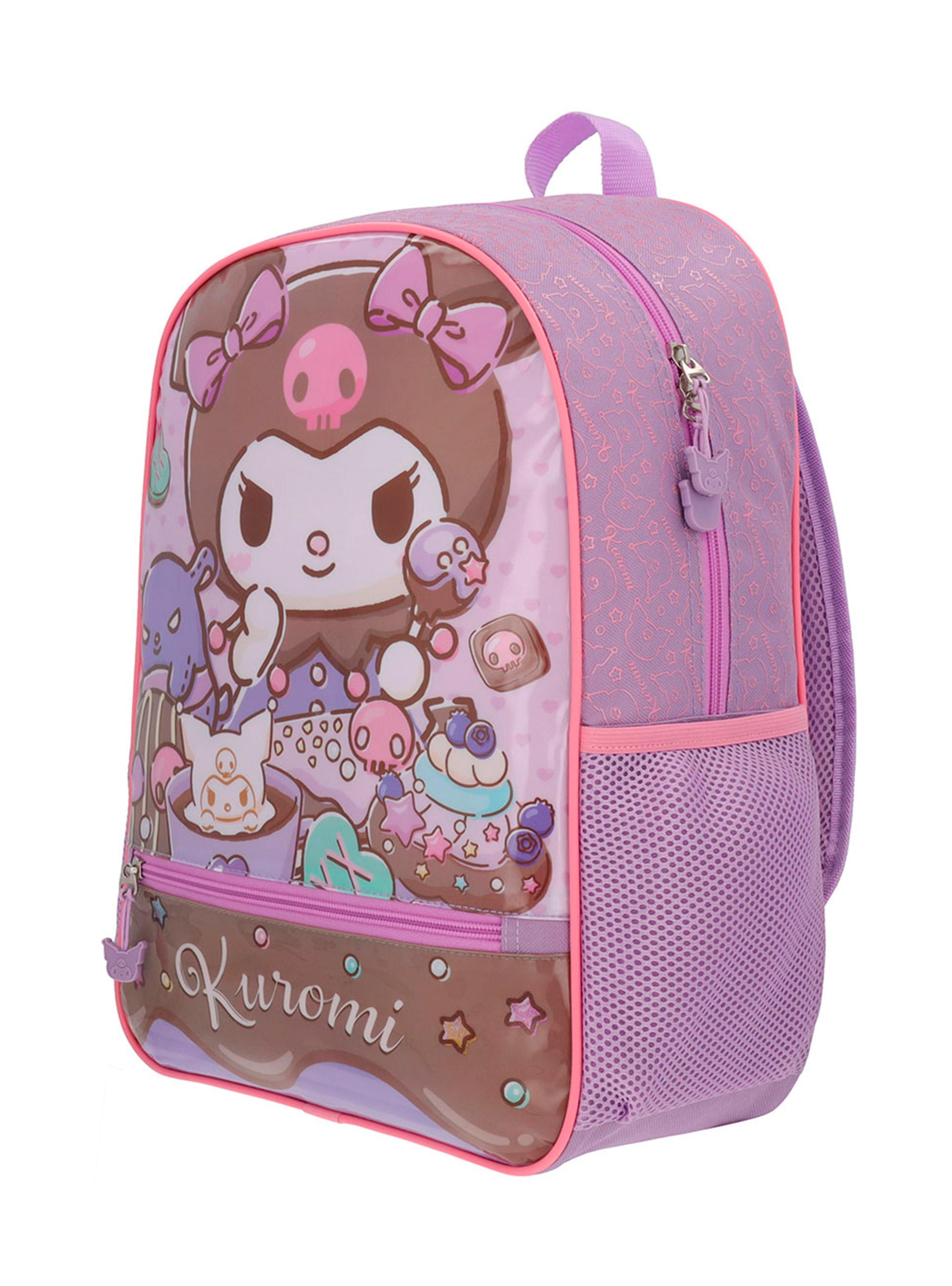 Mochila Infantil Kuromi Lila-2