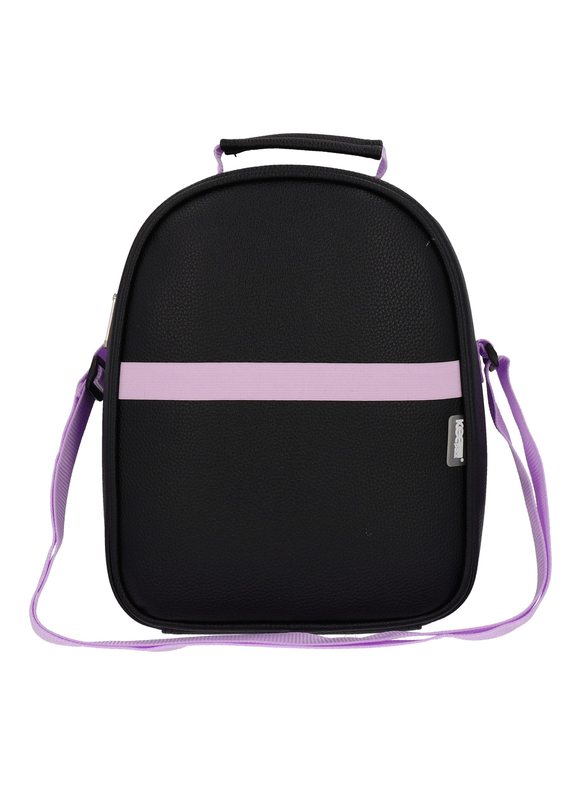 Lonchera Kuromi Cuero Negro-4