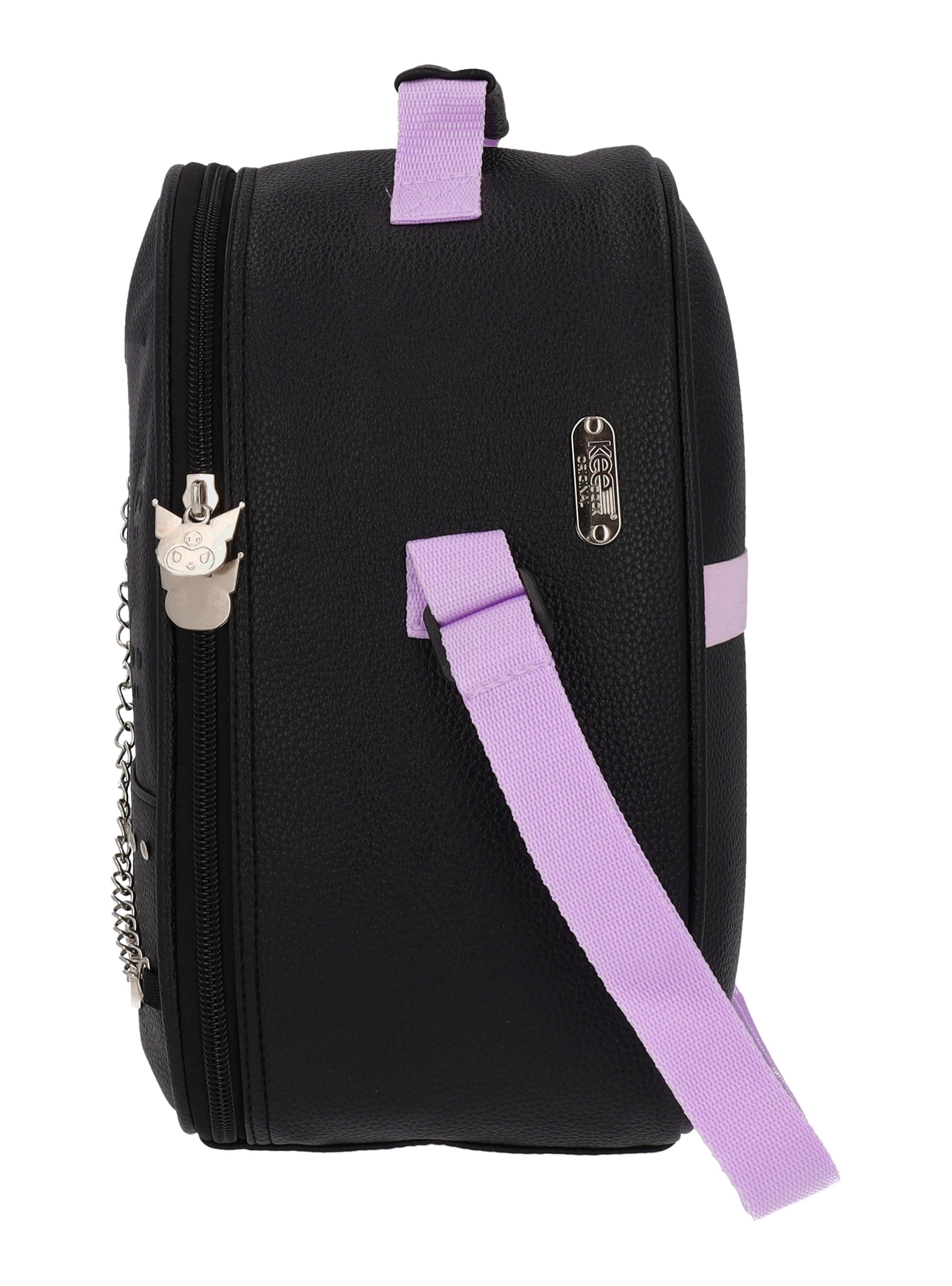 Lonchera Kuromi Cuero Negro-6