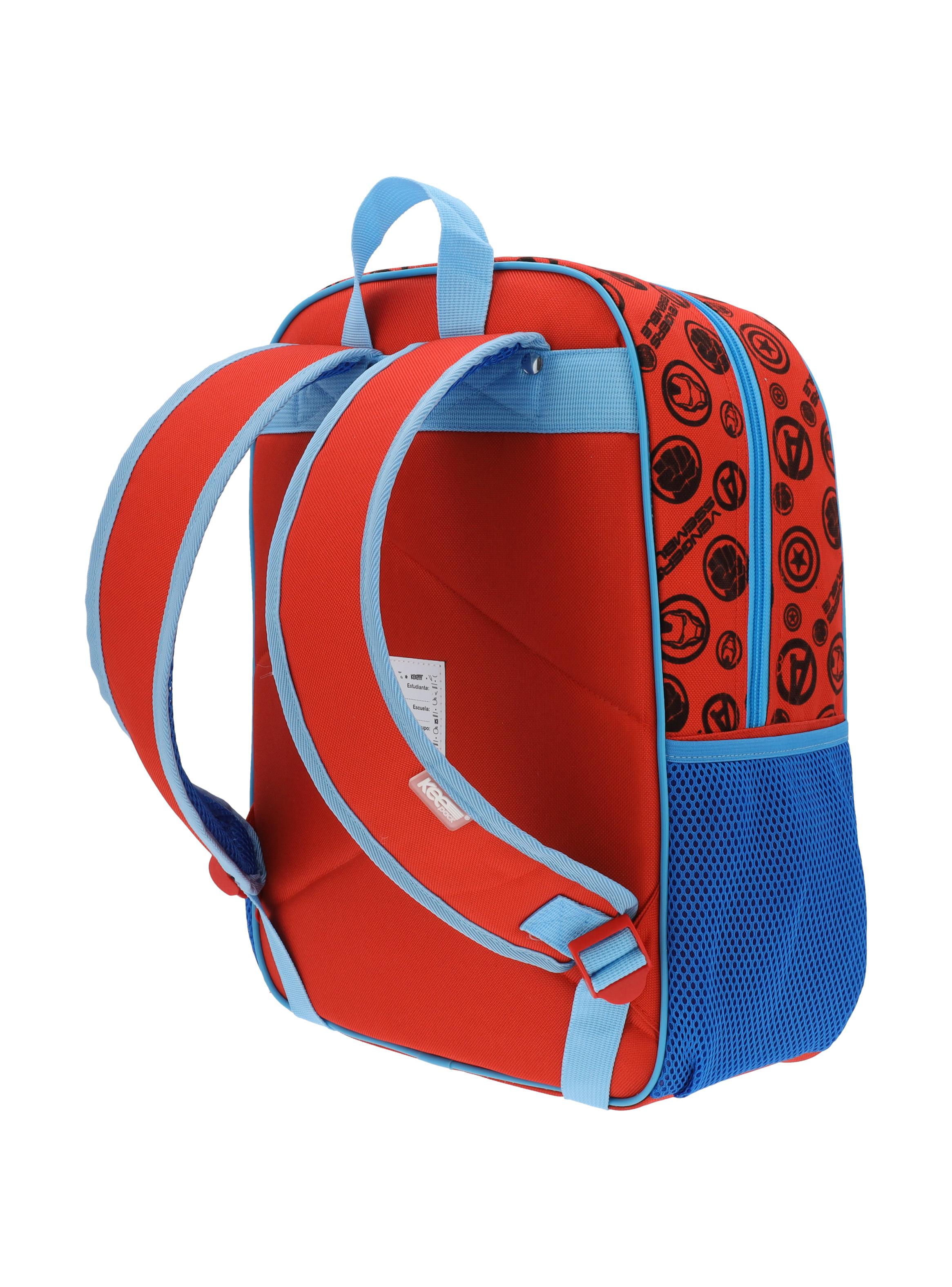 Mochila Avengers Azul Rojo-3