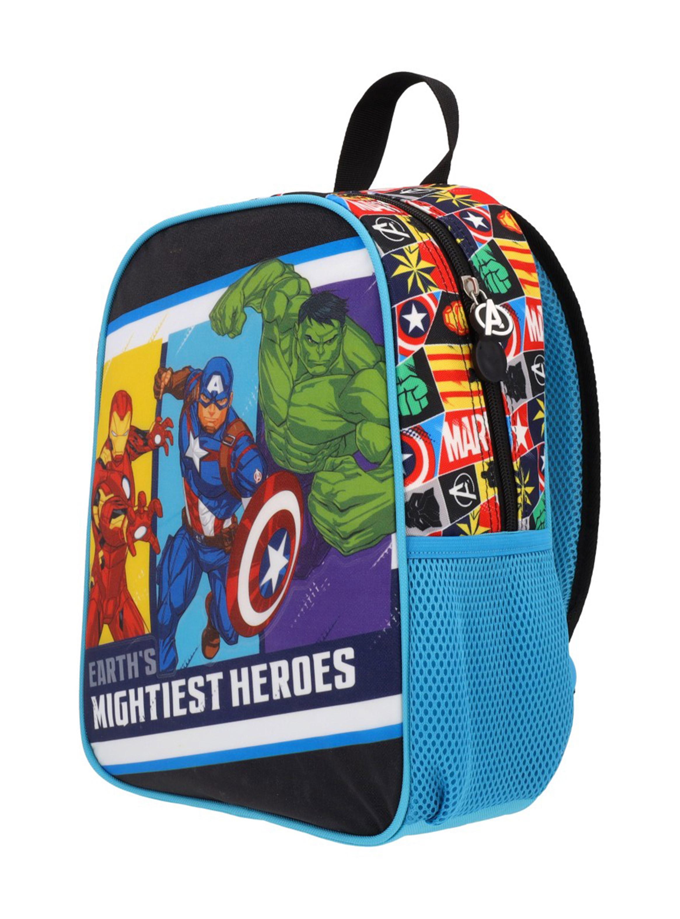 Mochila Avengers Azul Negro-7