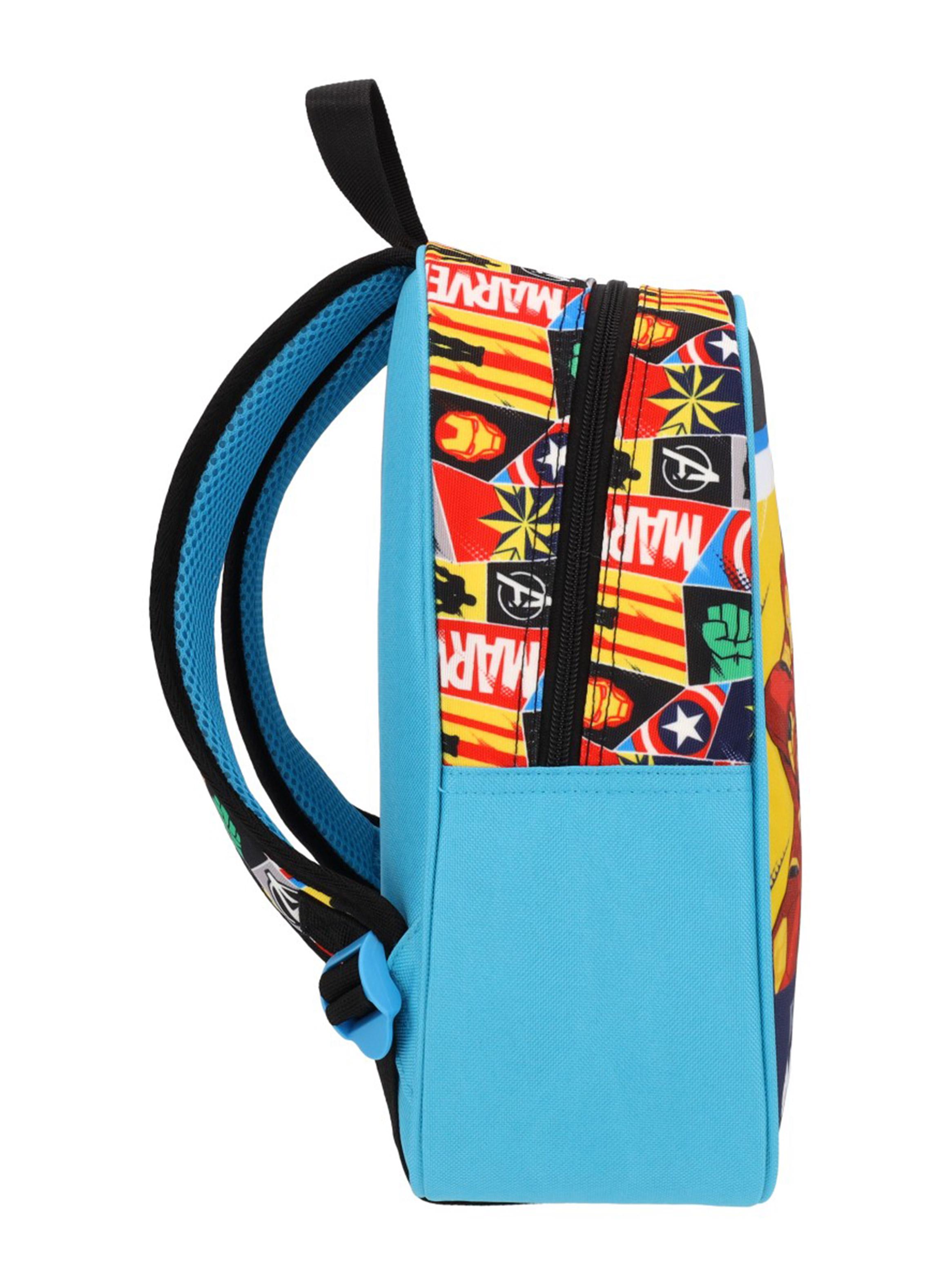 Mochila Avengers Azul Negro-2