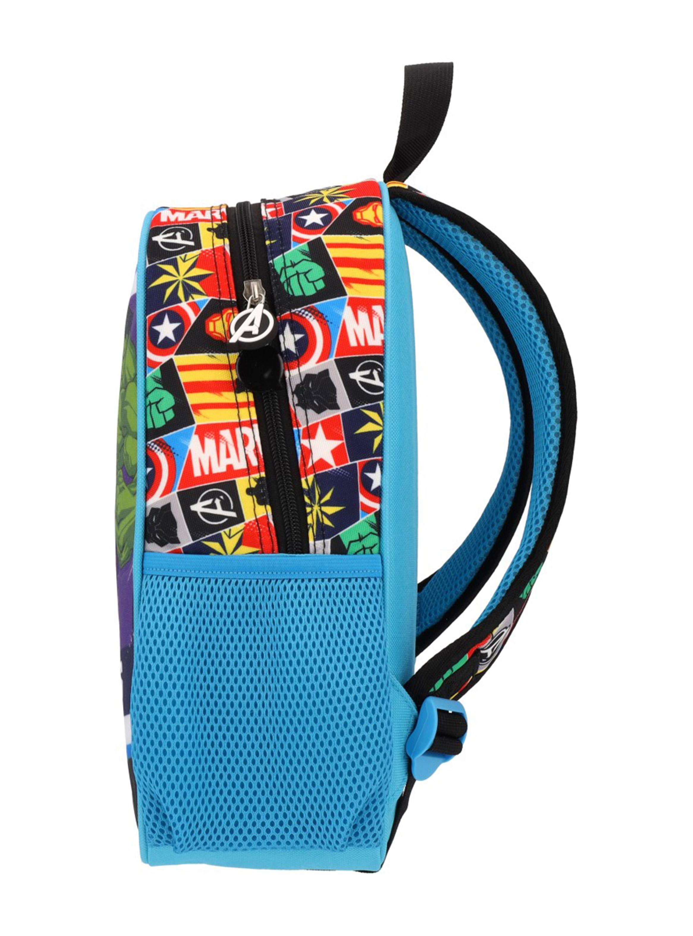 Mochila Avengers Azul Negro-6