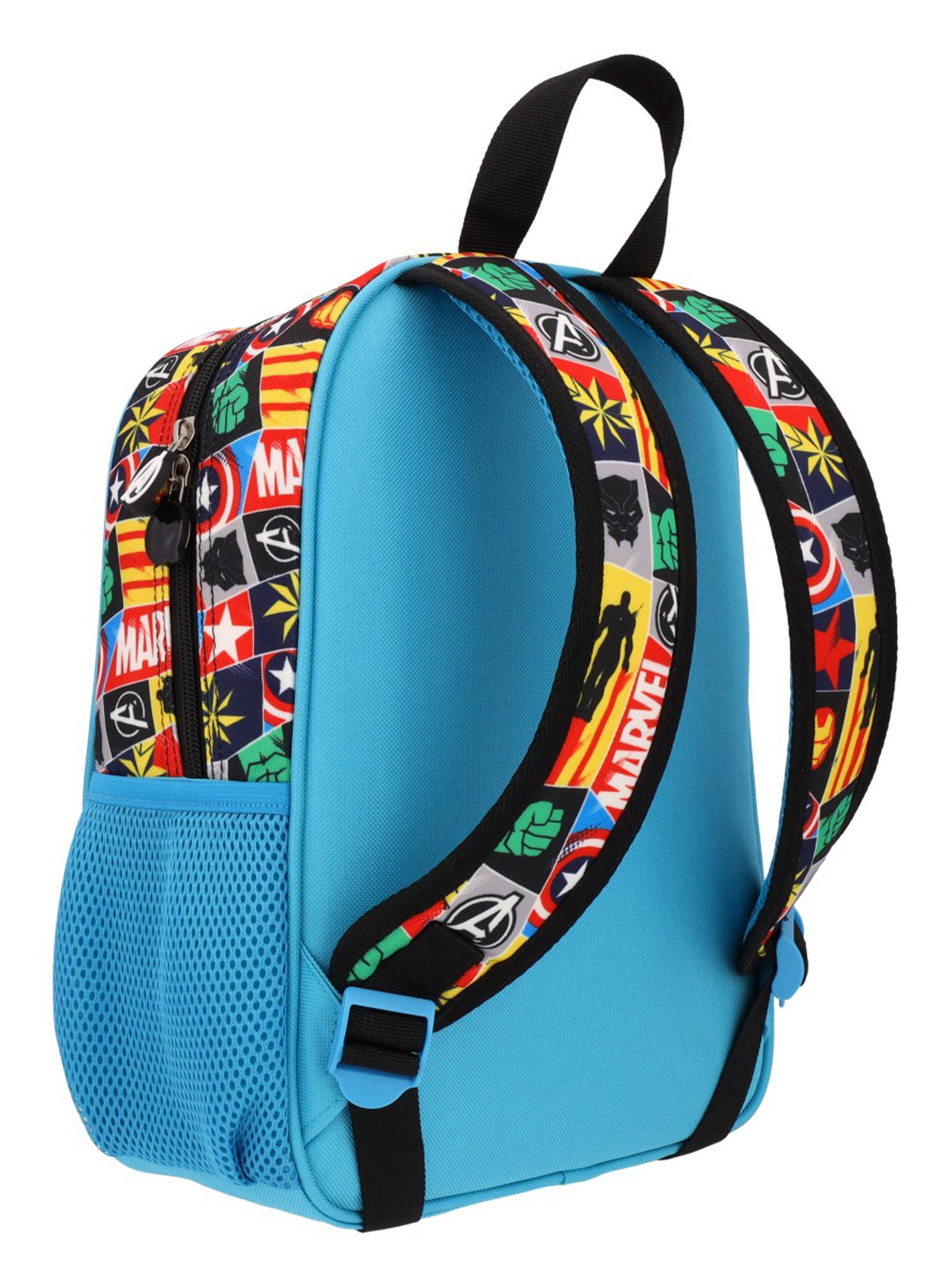 Mochila Avengers Azul Negro-5