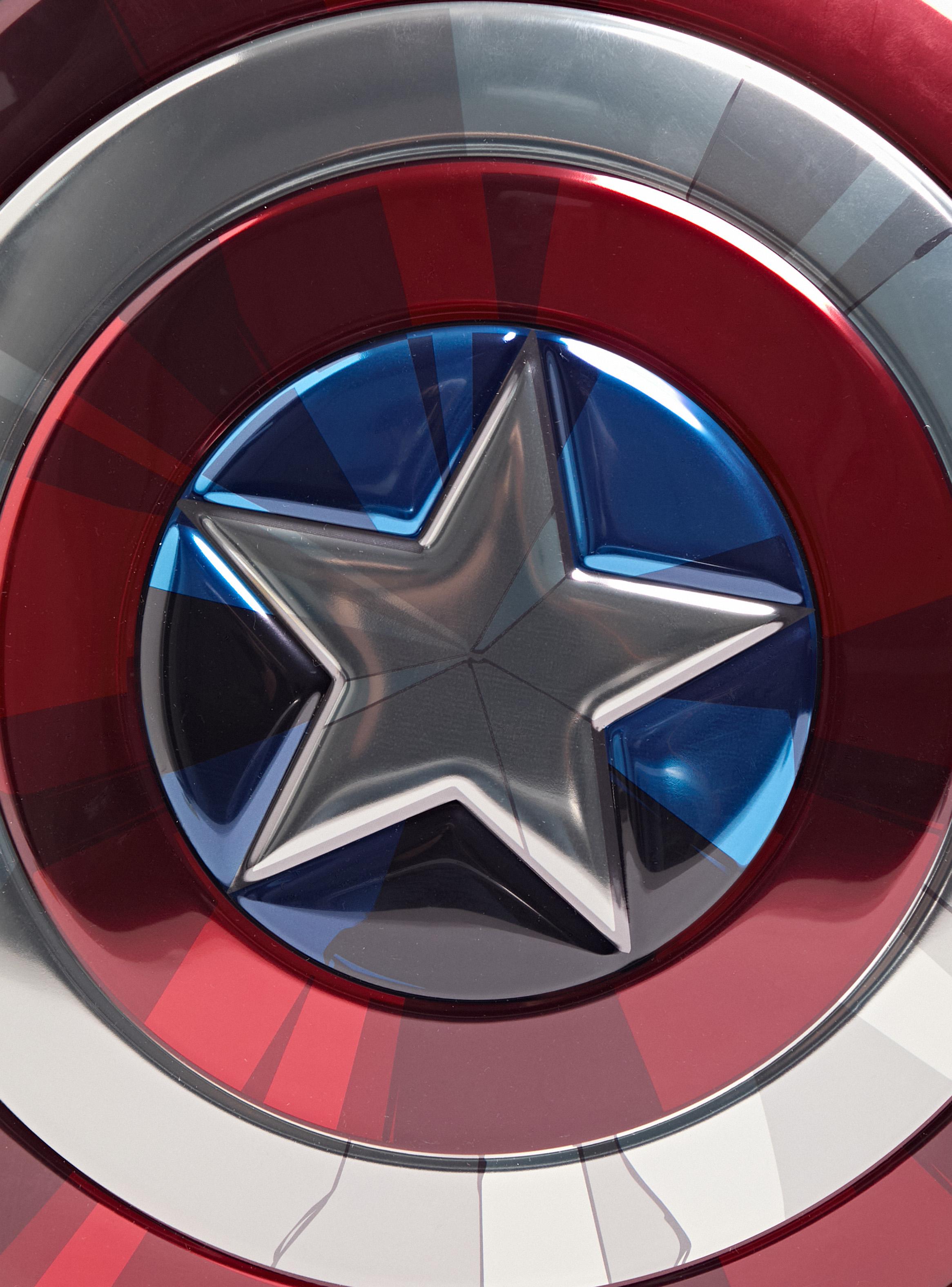 Mochila Avengers Escudo Borde Gamuza-3