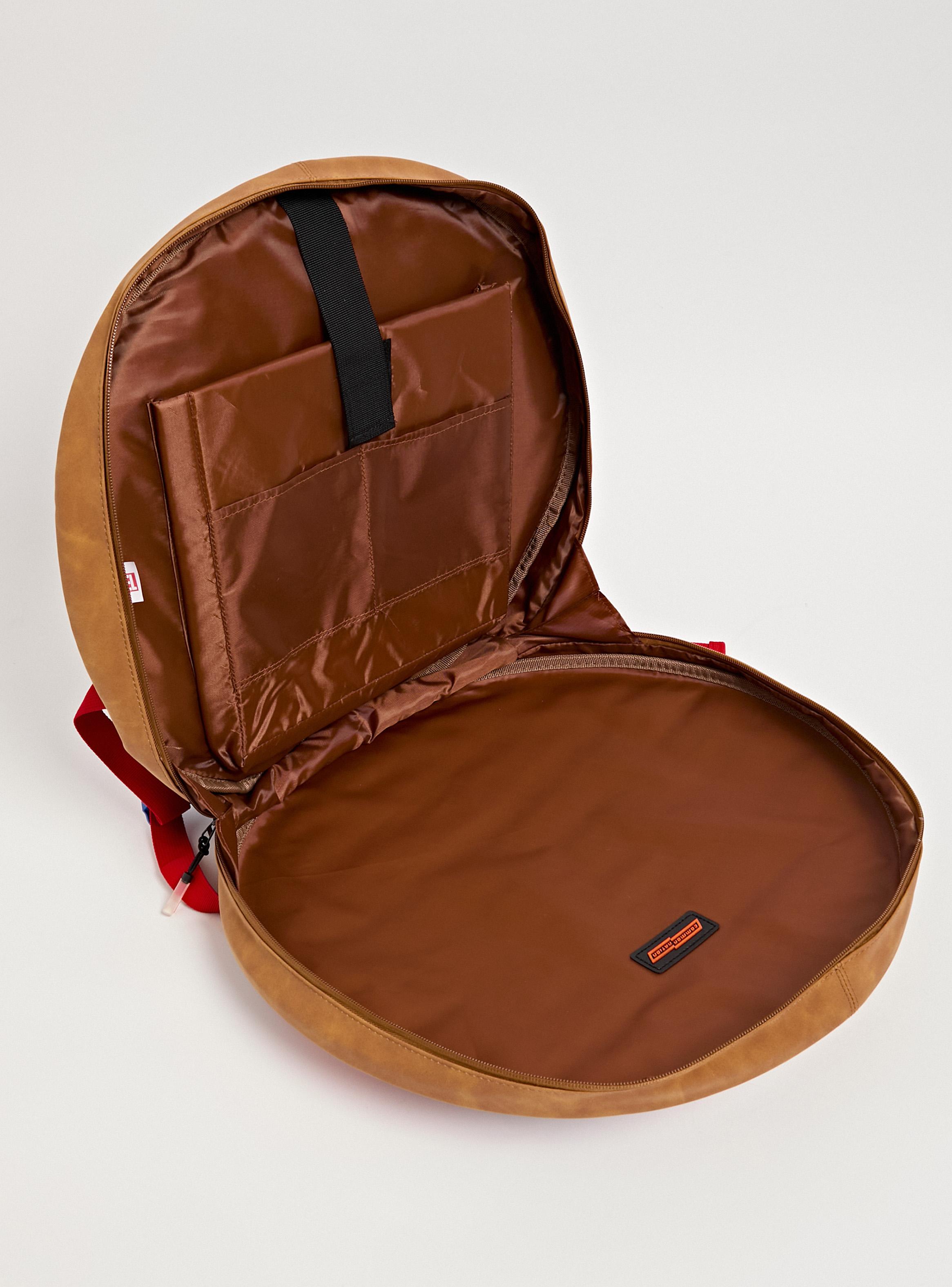 Mochila Avengers Escudo Borde Gamuza-2