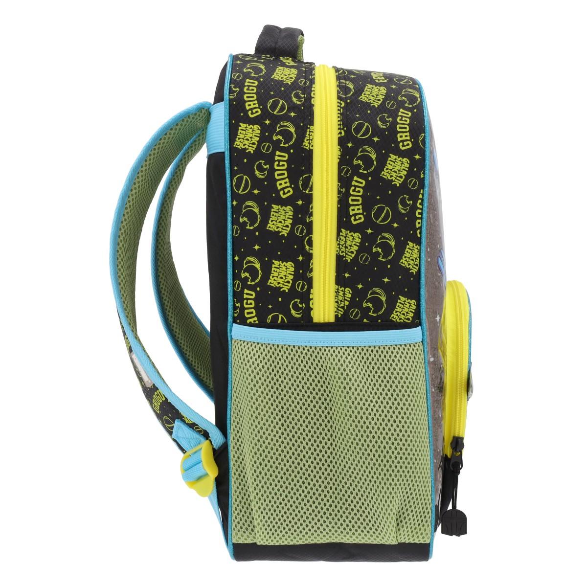 Mochila Infantil Grogu Azul-2