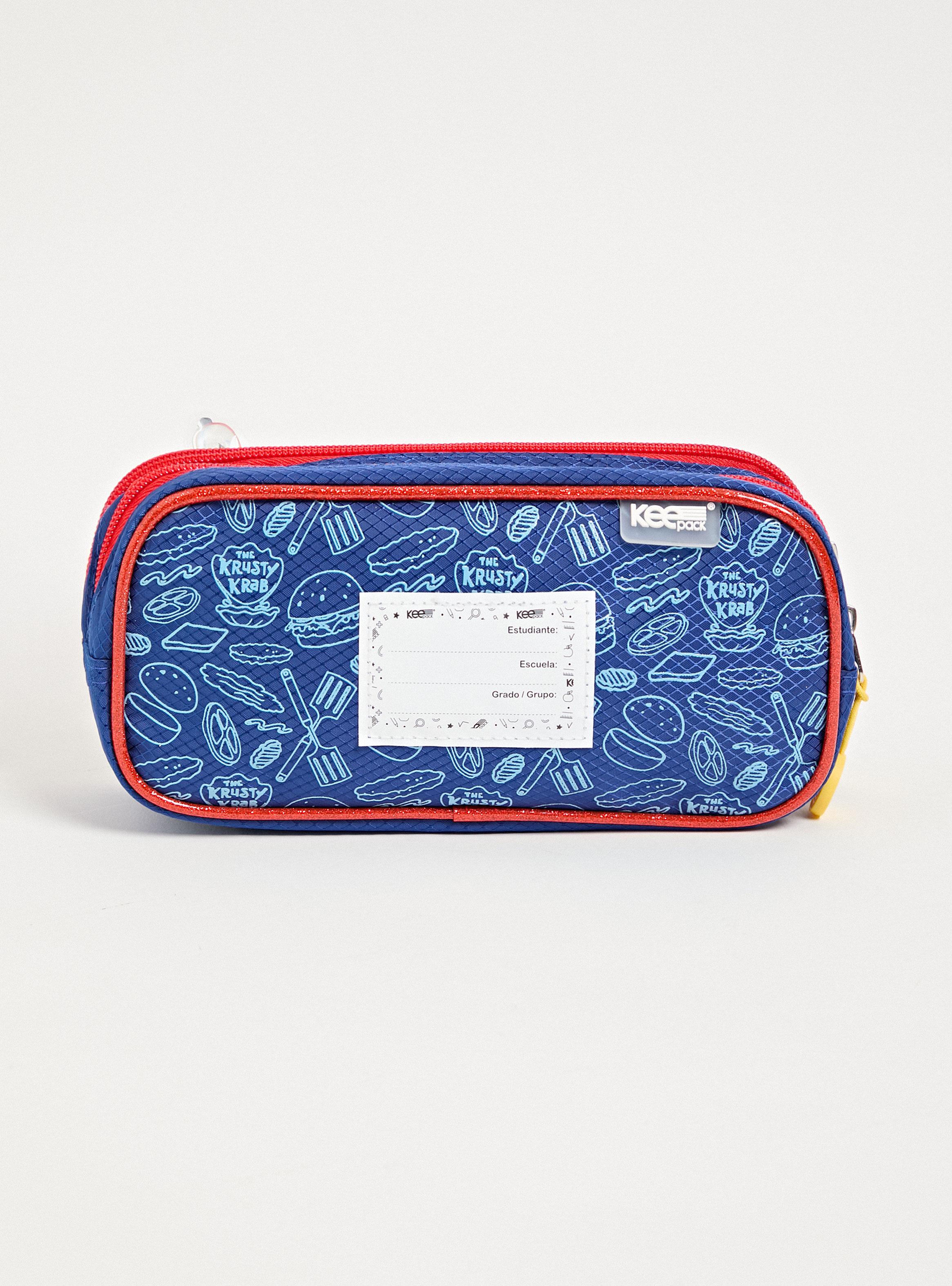 Estuche Infantil Bob Esponja Azul-2