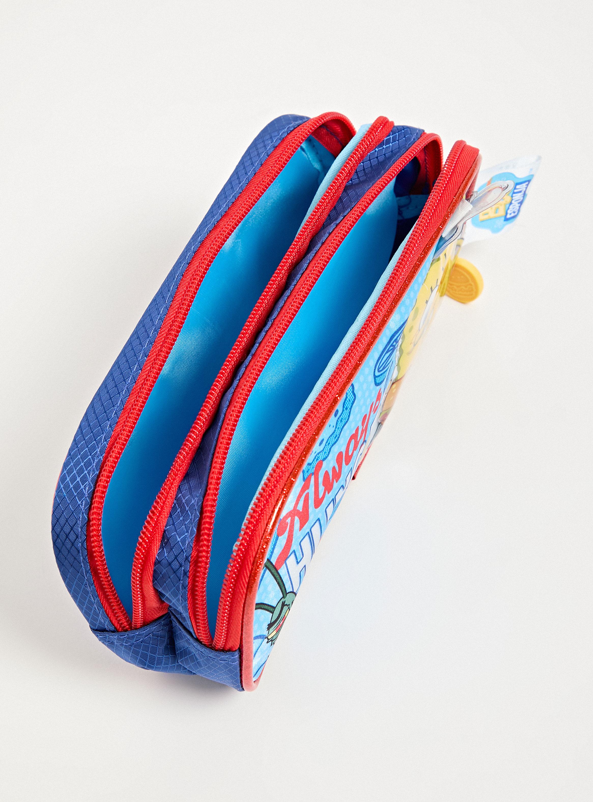 Estuche Infantil Bob Esponja Azul-3