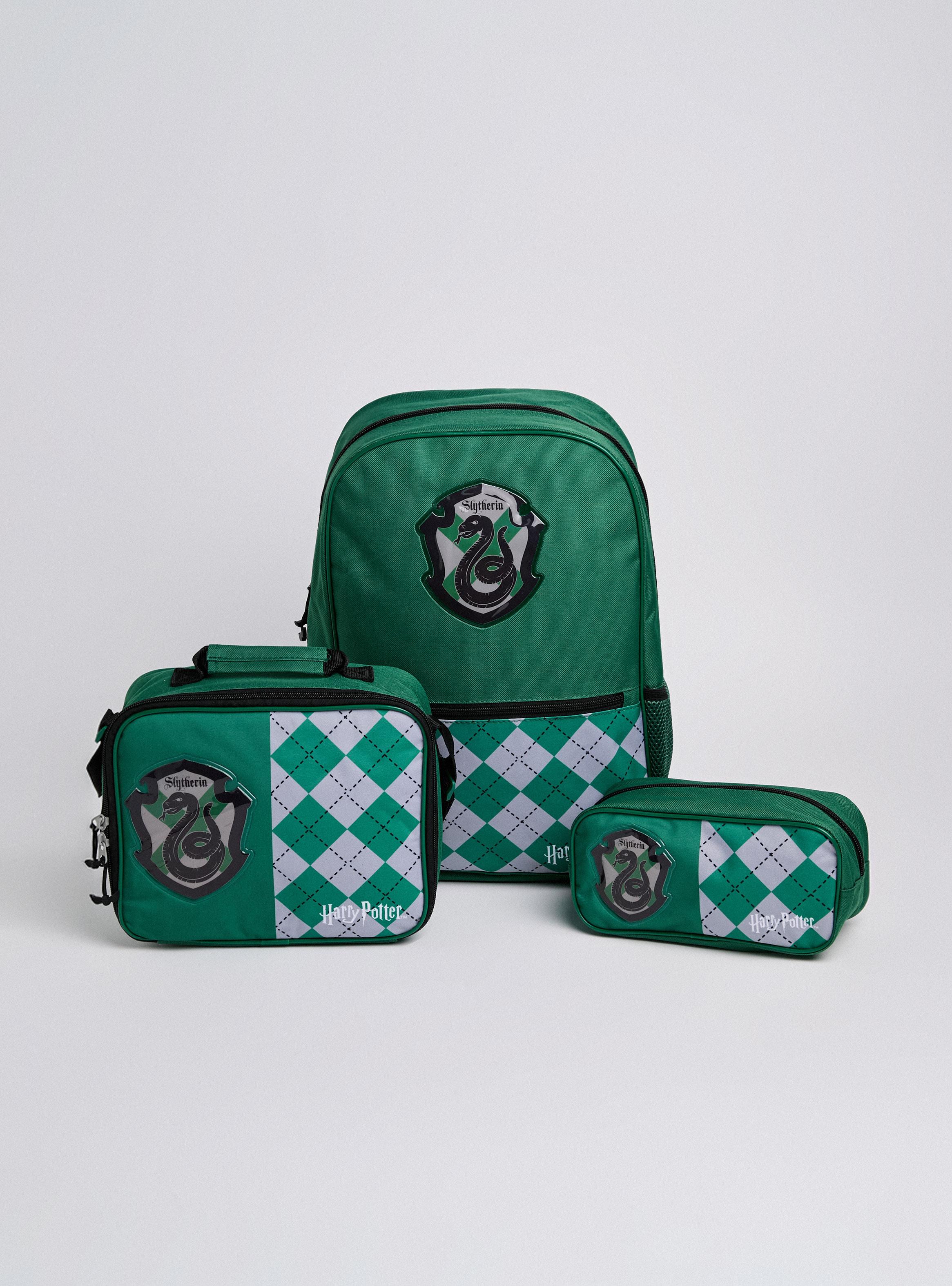 Set Escolar 3 en 1 Mochila Harry Potter Verde-5