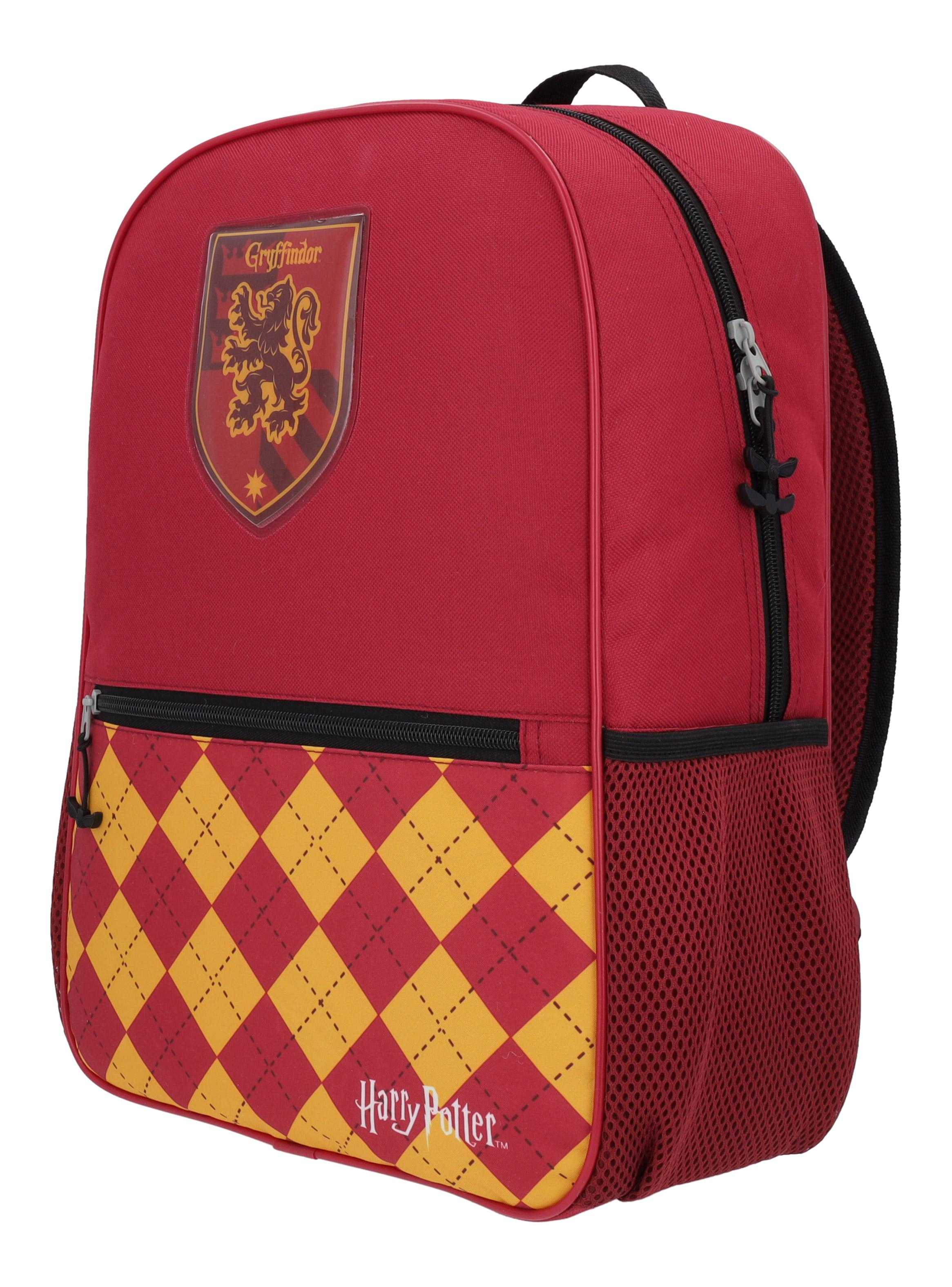 Mochila Infantil Harry Potter Rombos Rojo-7