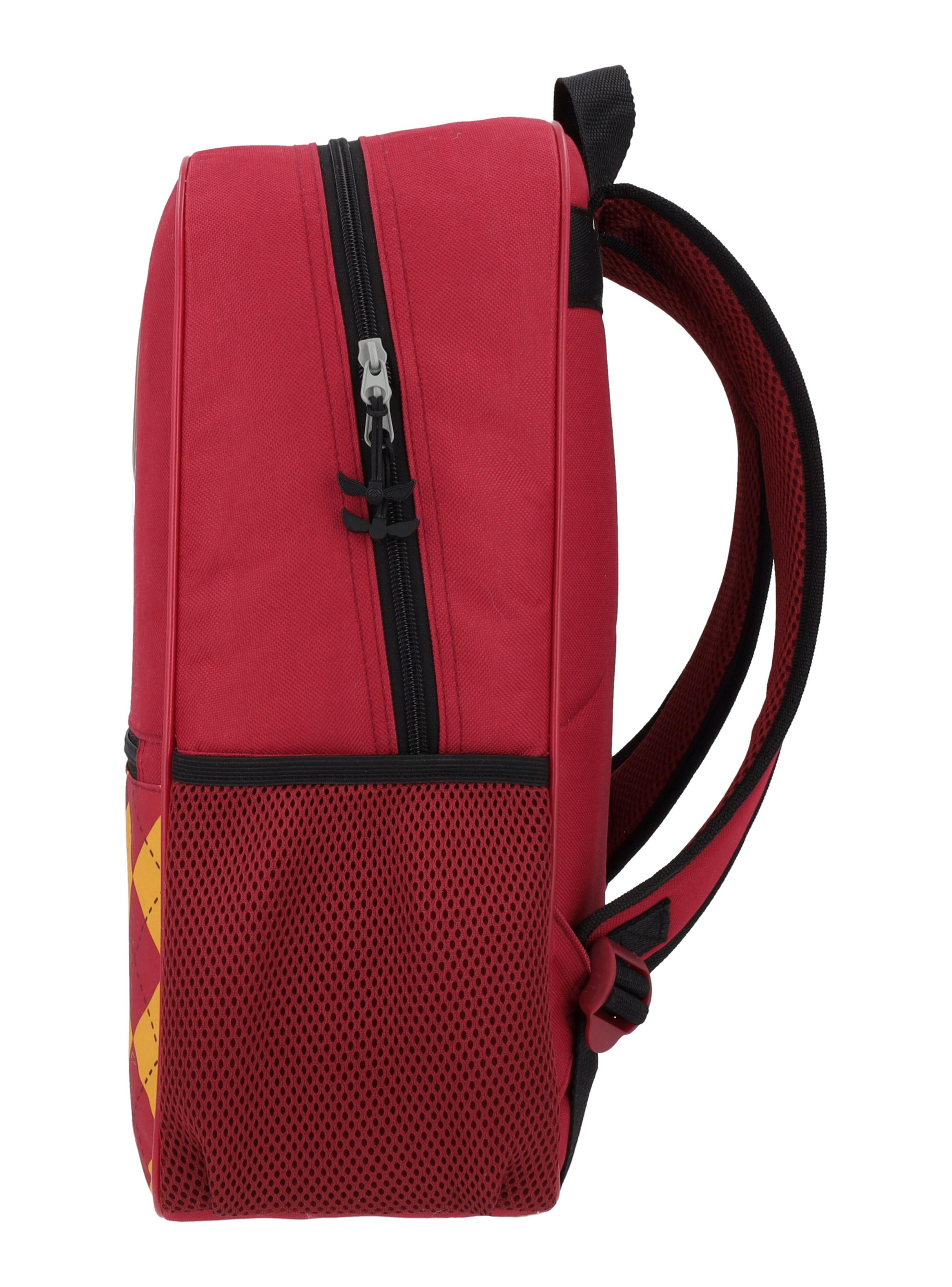 Mochila Infantil Harry Potter Rombos Rojo-6