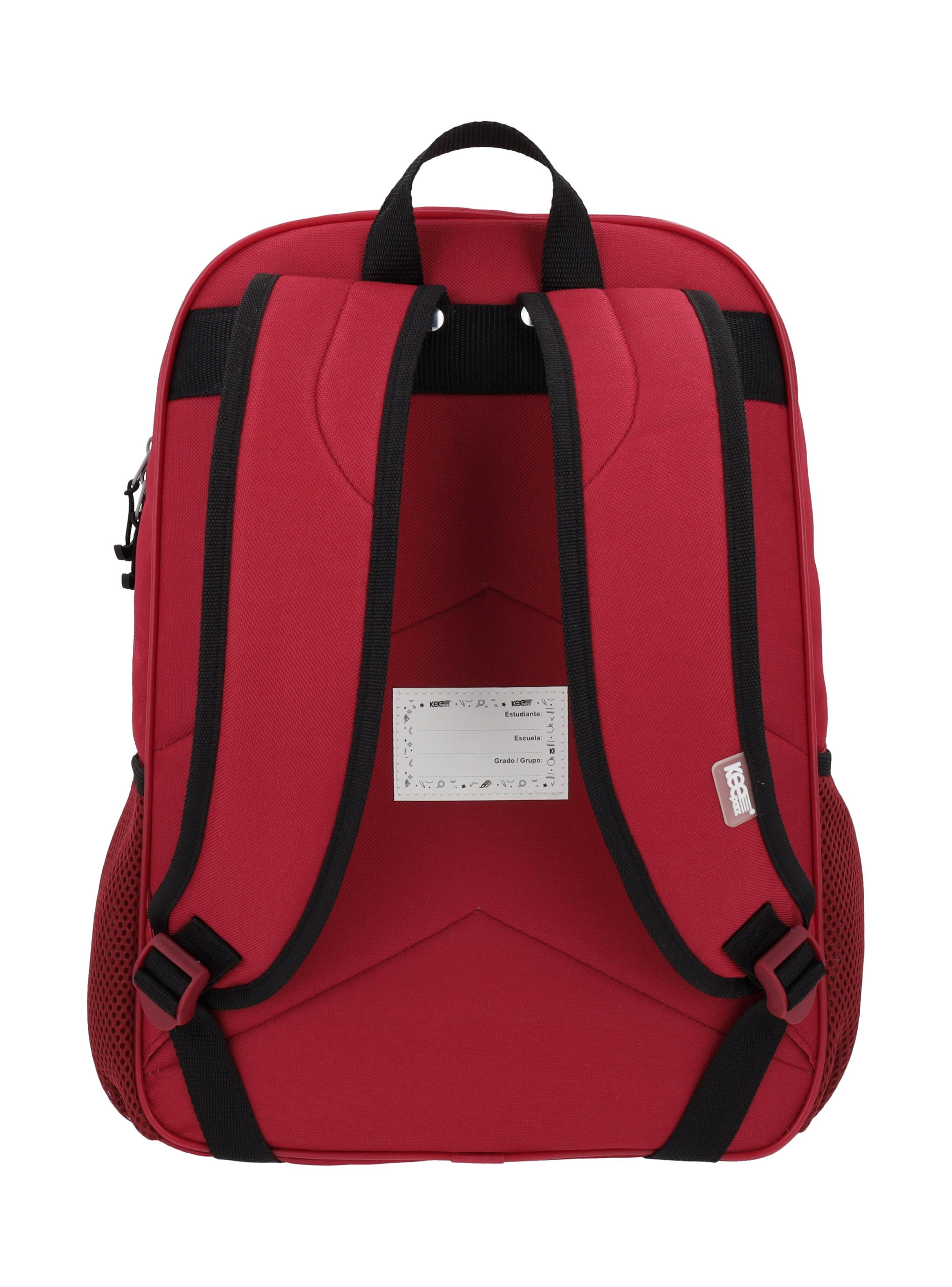 Mochila Infantil Harry Potter Rombos Rojo-4