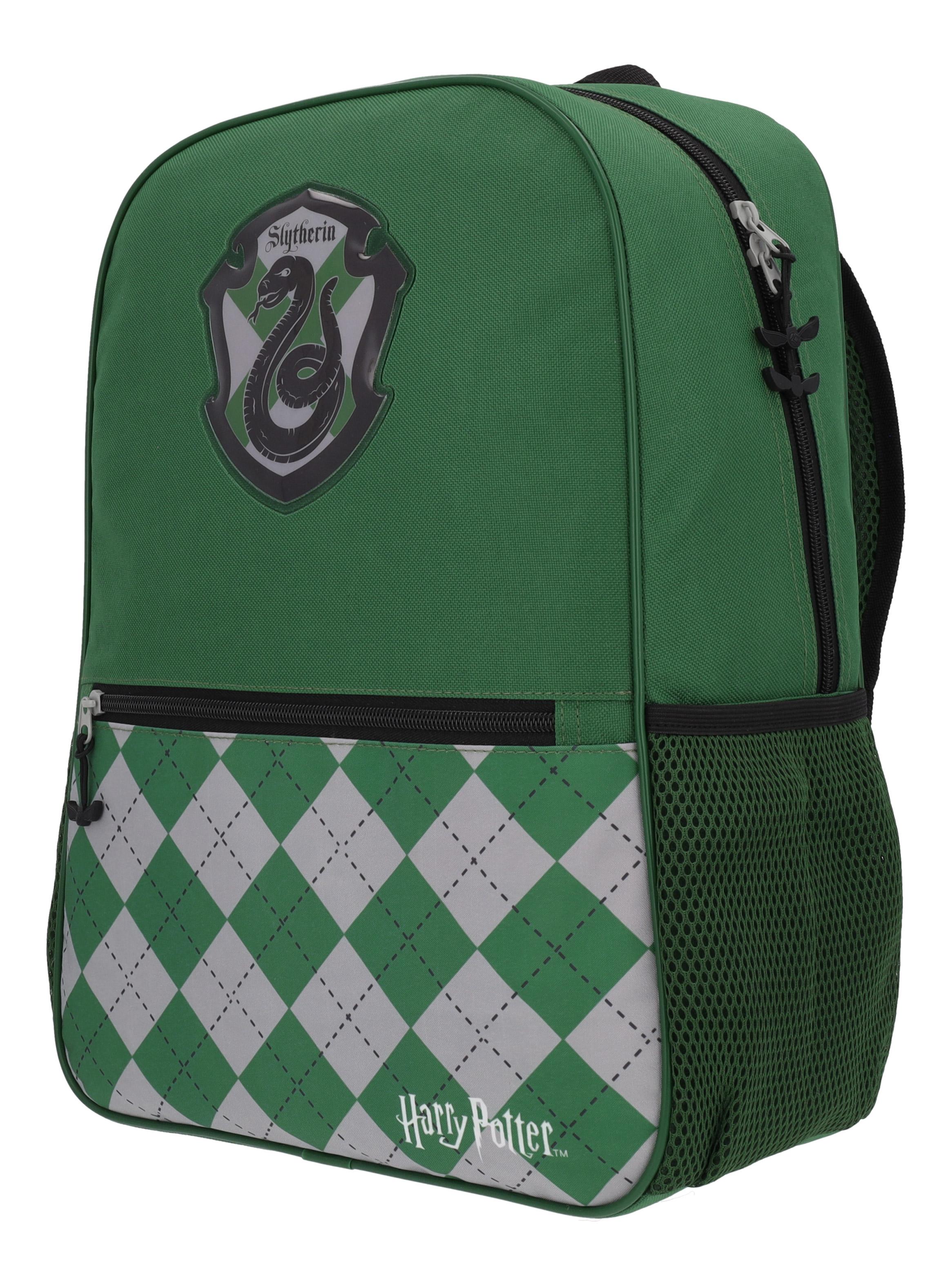 Mochila Infantil Harry Potter Rombos Verde-7