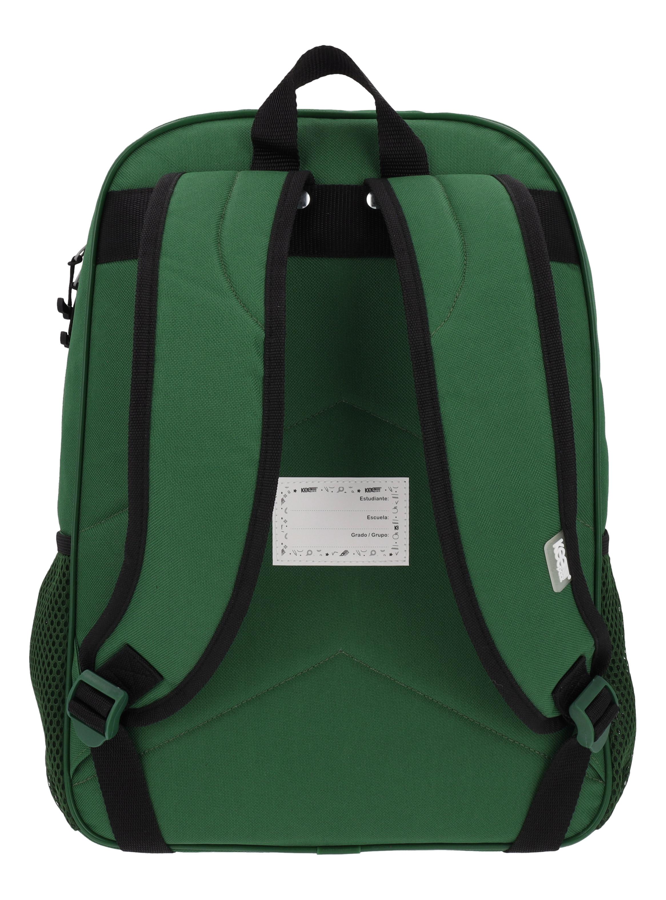 Mochila Infantil Harry Potter Rombos Verde-4