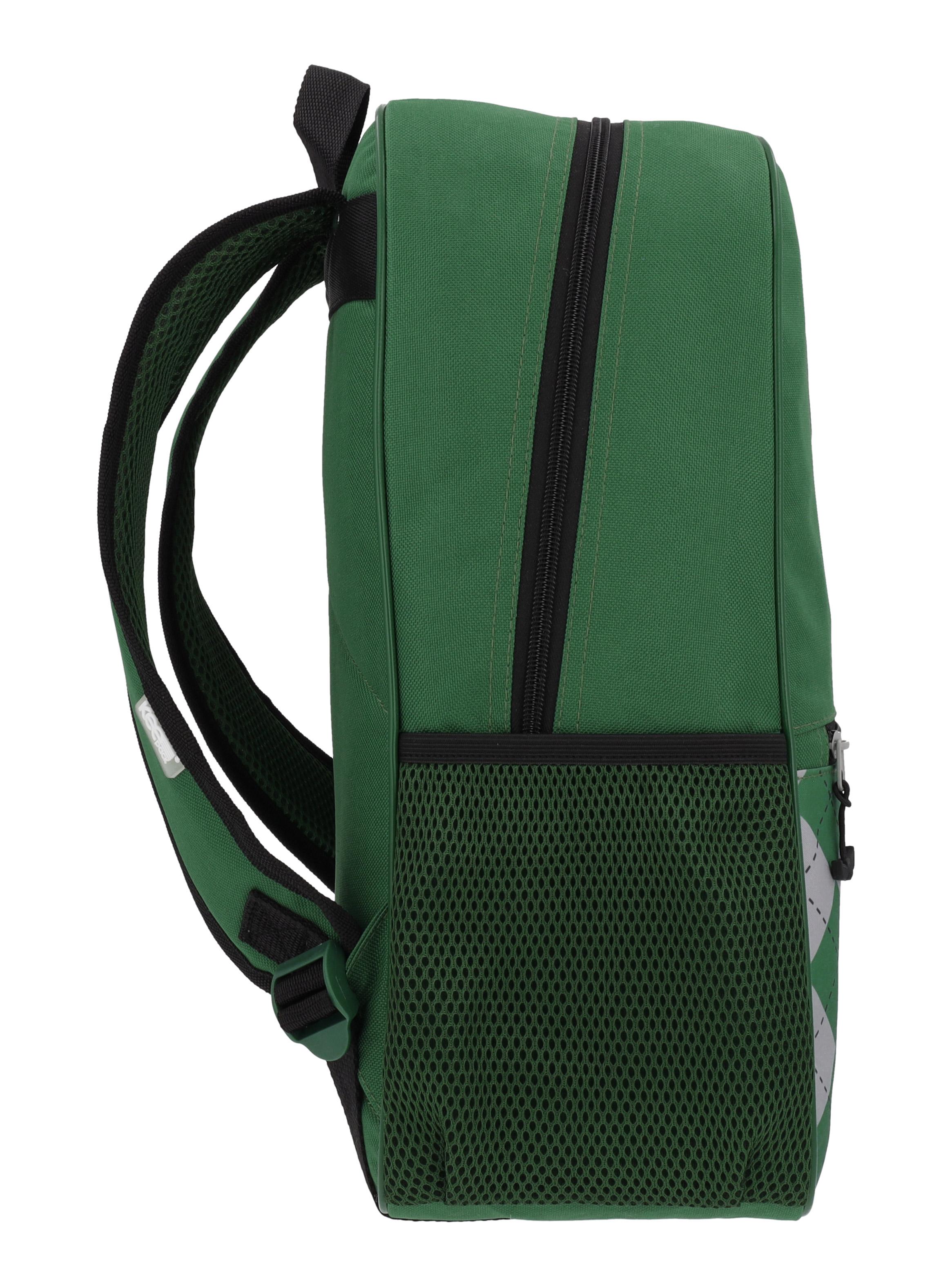 Mochila Infantil Harry Potter Rombos Verde-2