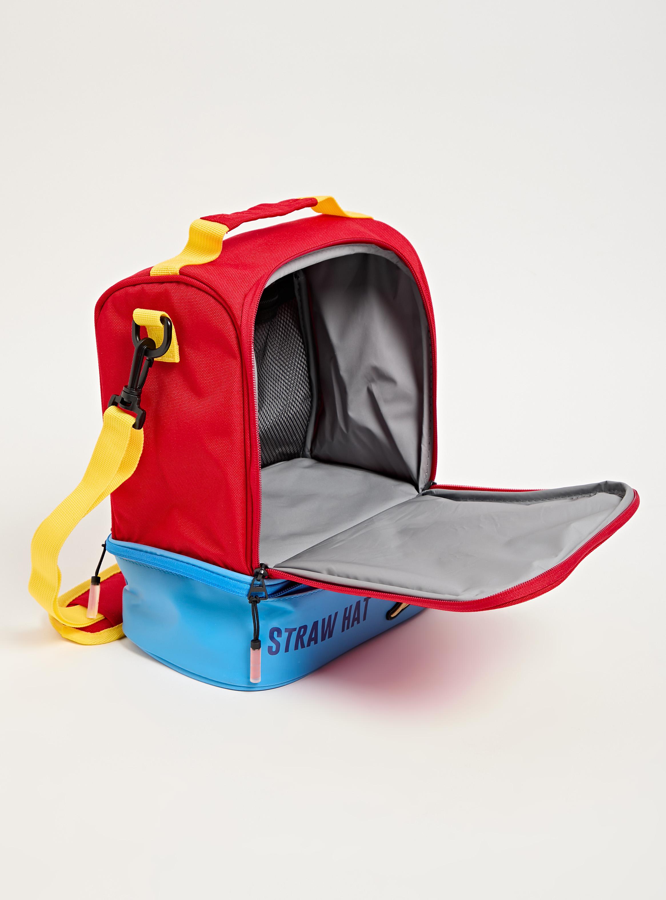 Lonchera One Piece Rojo Azul-3