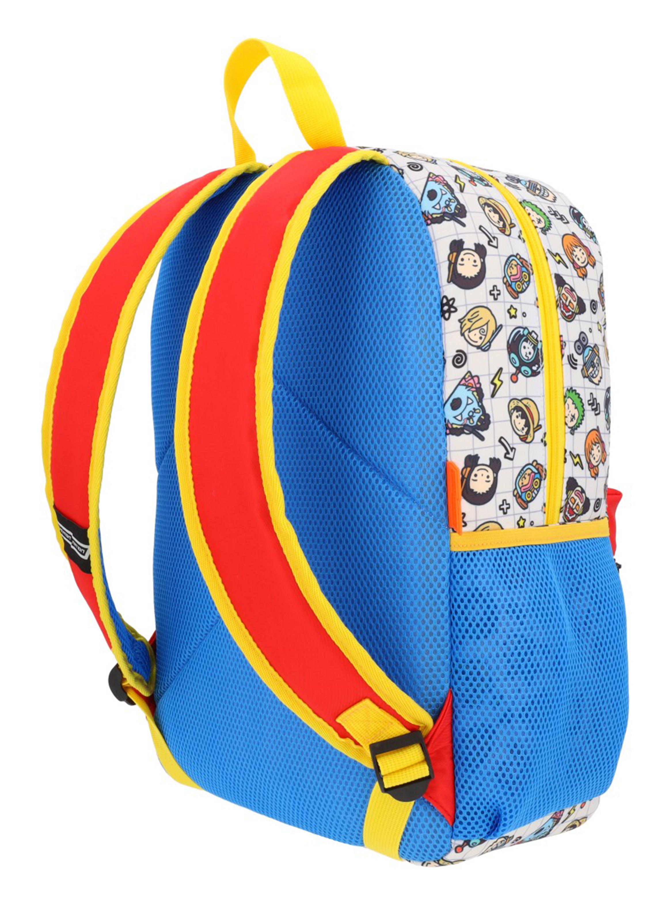 Mochila Juvenil One Piece Rojo-3