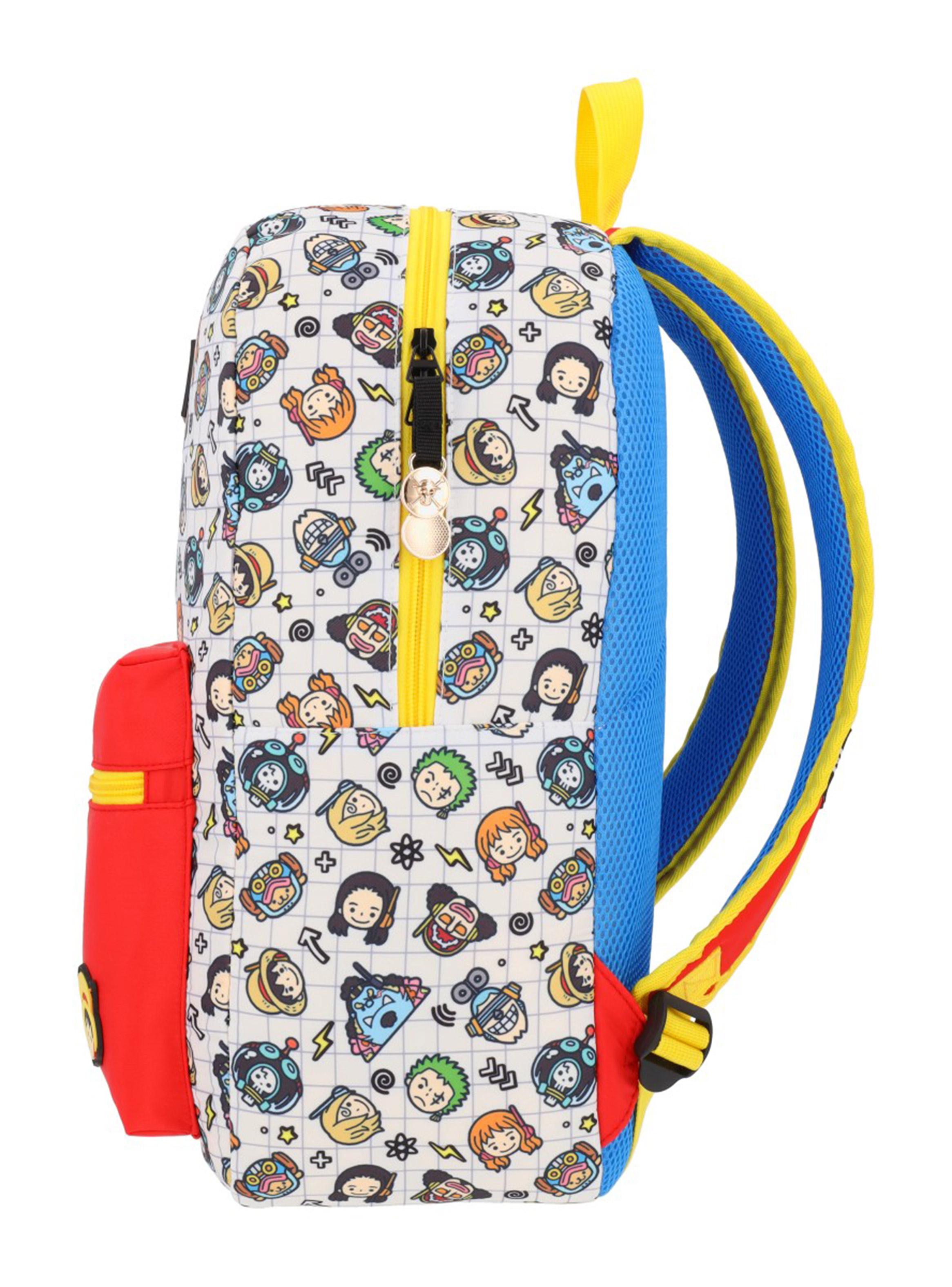 Mochila Juvenil One Piece Rojo-6