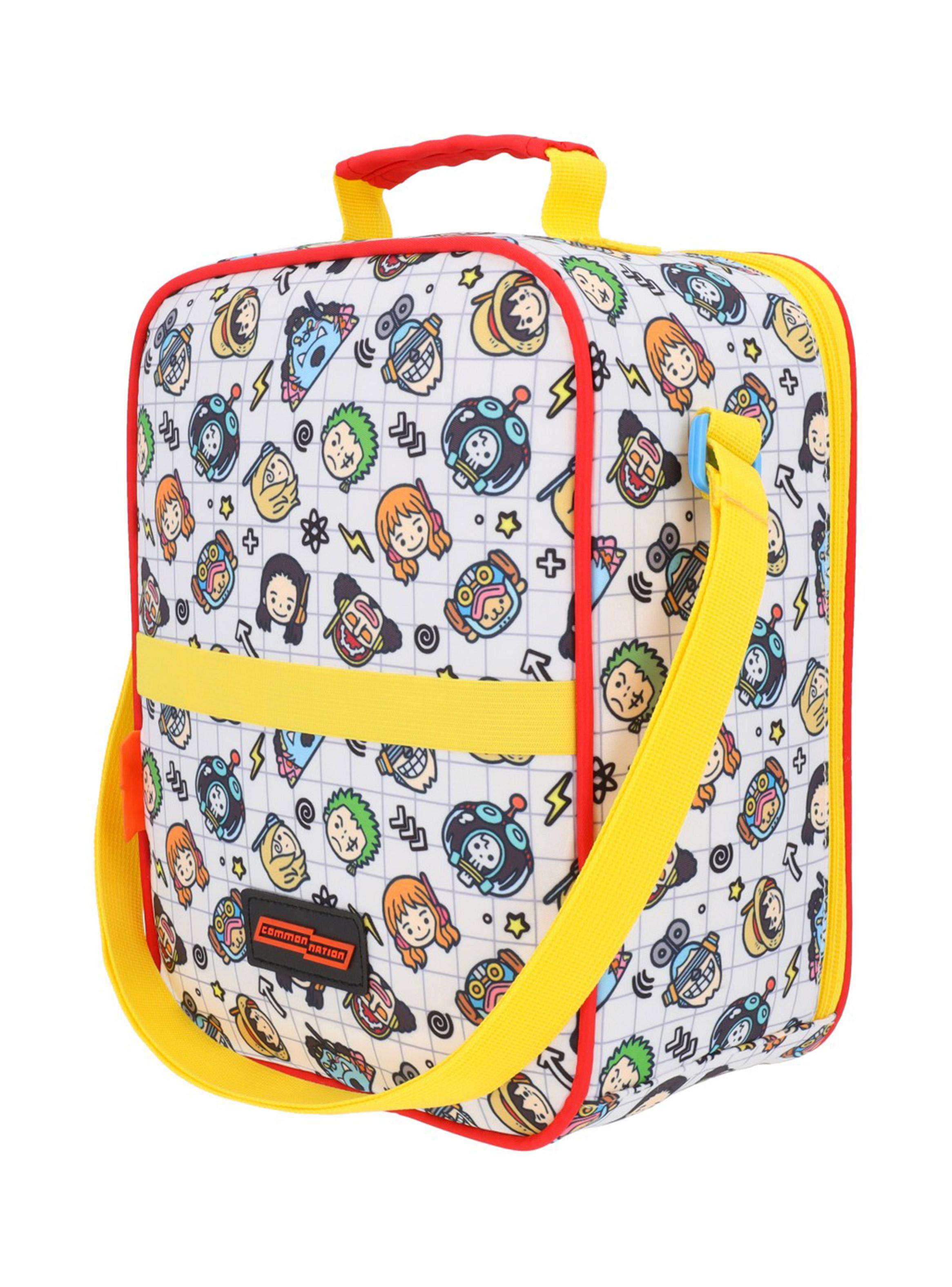 Lonchera Juvenil One Piece Rojo-3