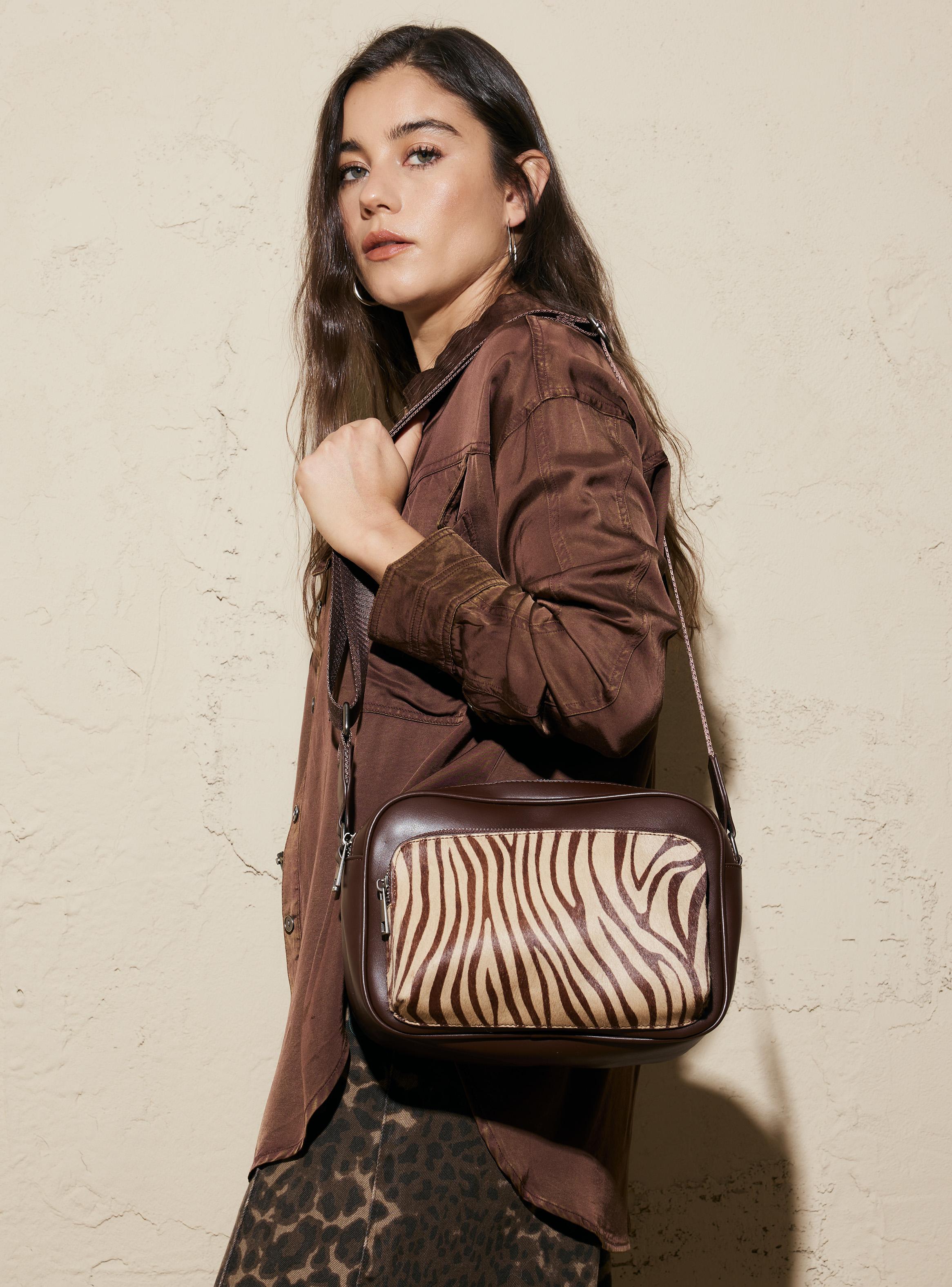 Cartera de Hombro Crossbody de Ecocuero-0