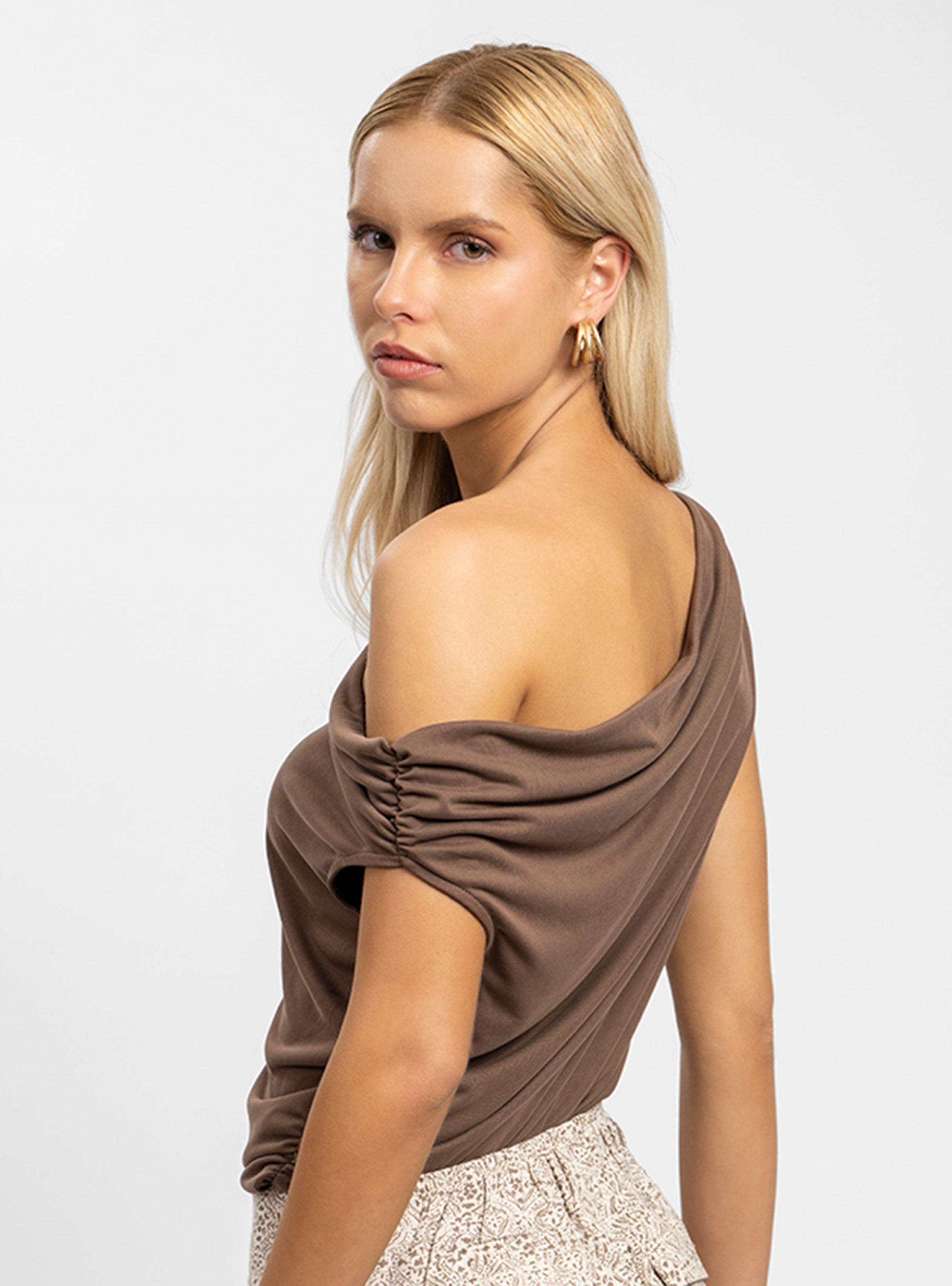 Polera Petra Café-2