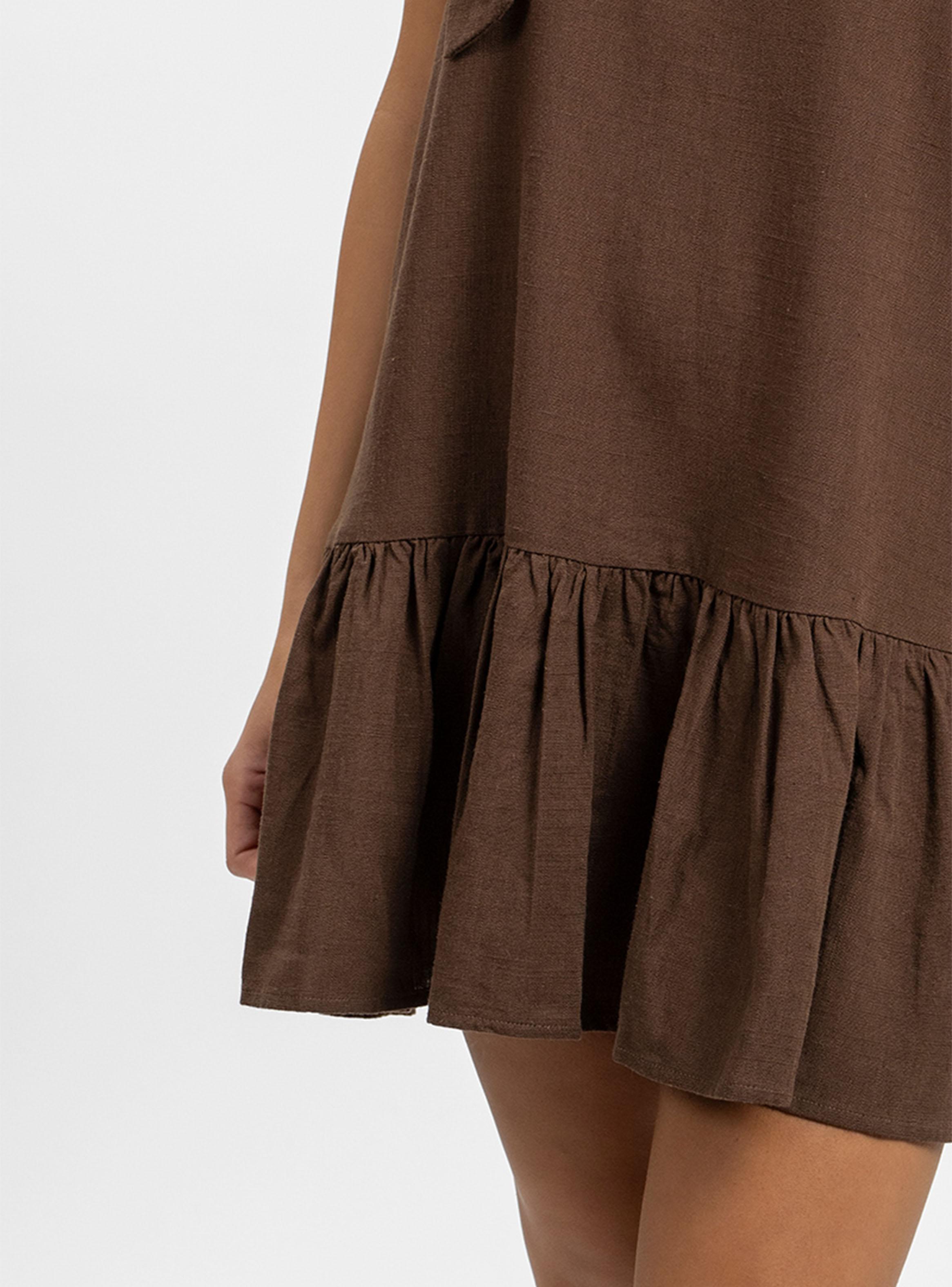 Vestido Agatha Café-3