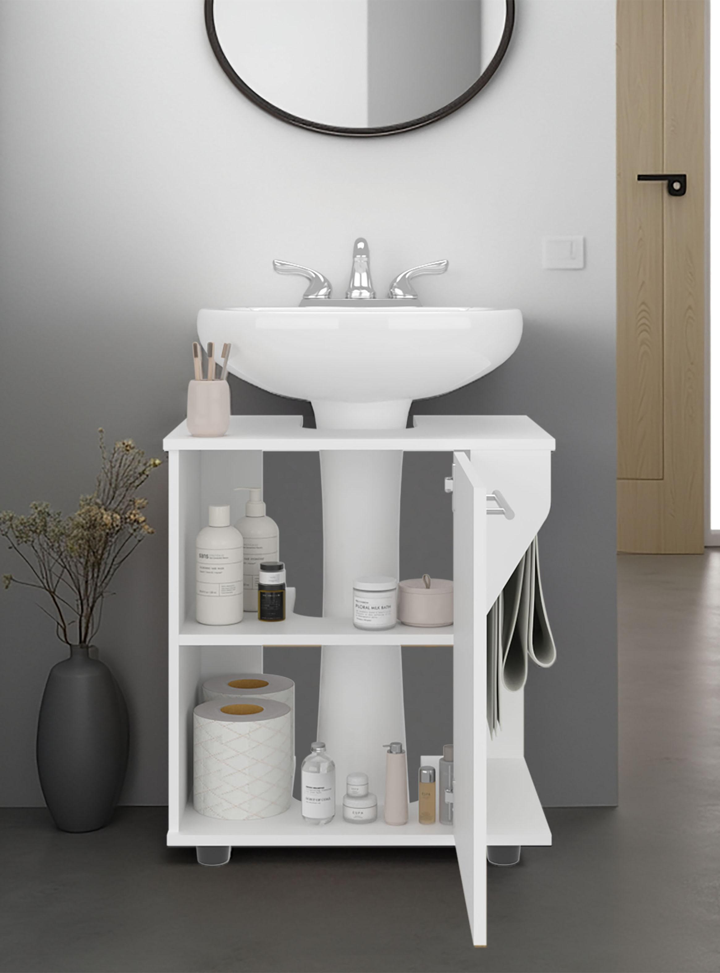 Mueble para Lavamanos Phillips 1 Puerta Blanco-5