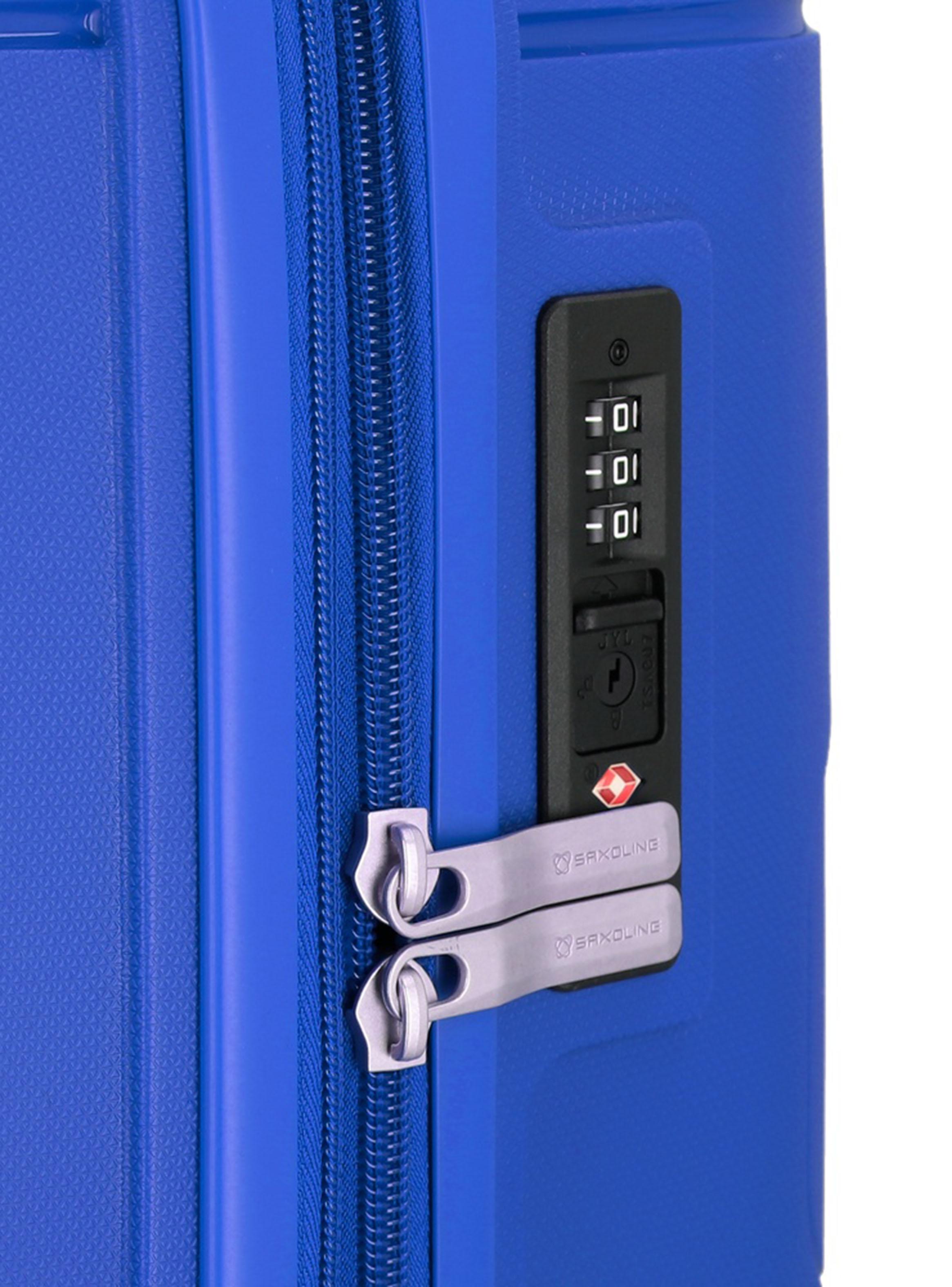 Maleta de Cabina Saxoline Fortress 2.0 Azul Talla S-4