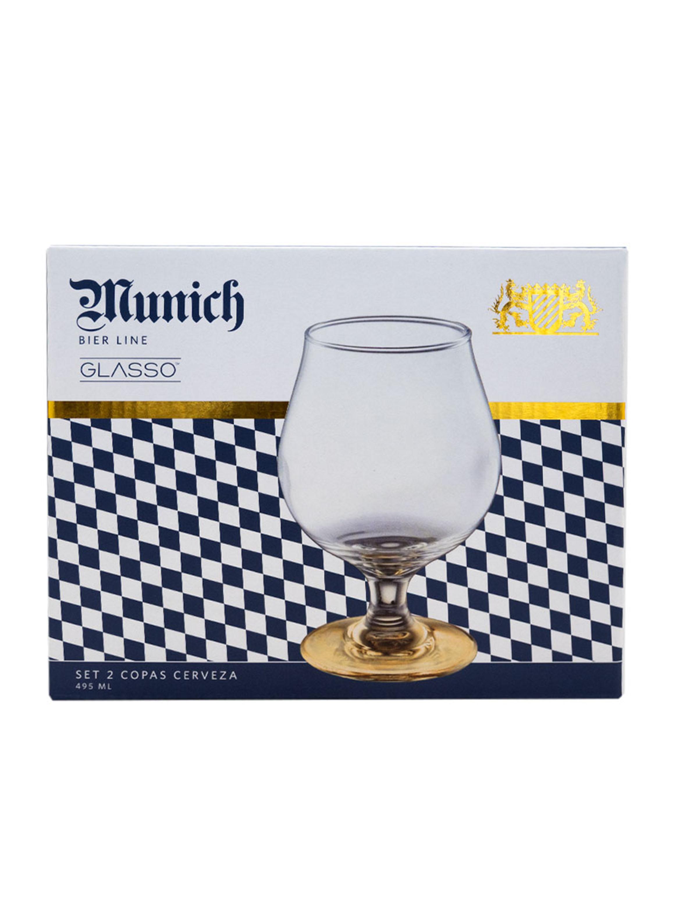 Set de 2 Copas Cerveza 495 ml Munich-2