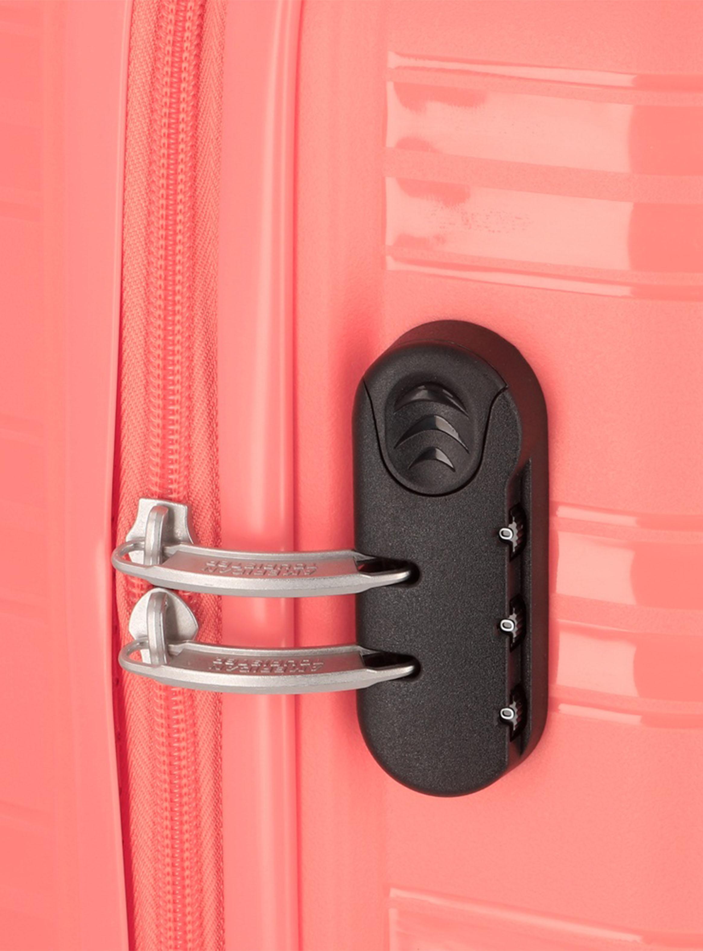 Maleta Mediana American Tourister Upstrike Rosado Talla M-4