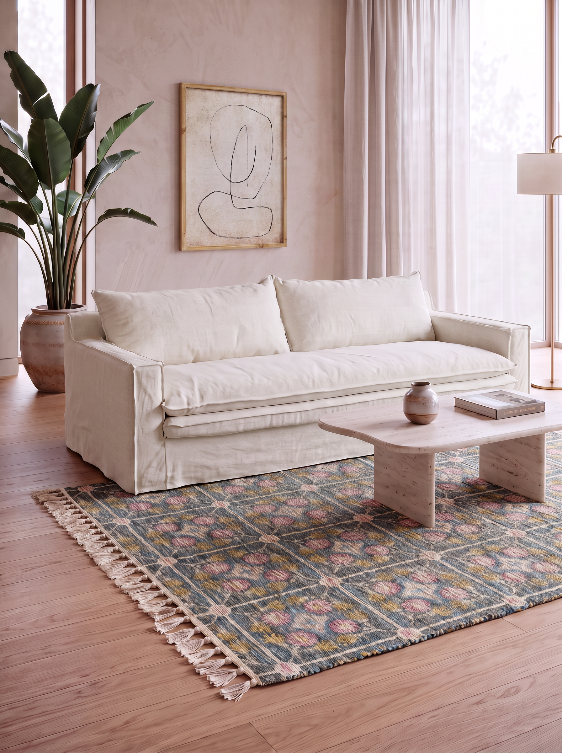 Alfombra Yute Ecléctica 170x240 cm-3