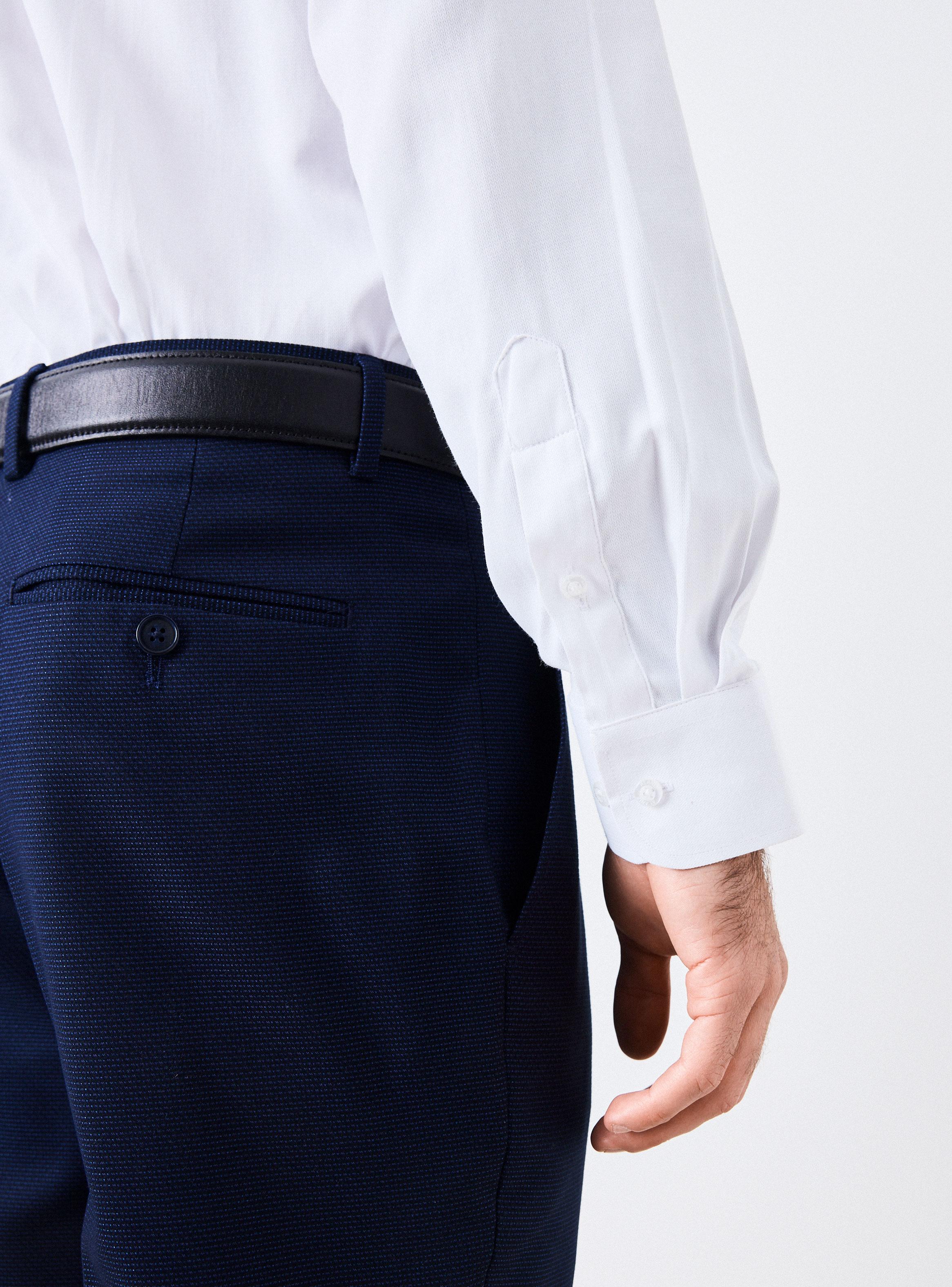 Camisa Textura Color Slim Fit-3