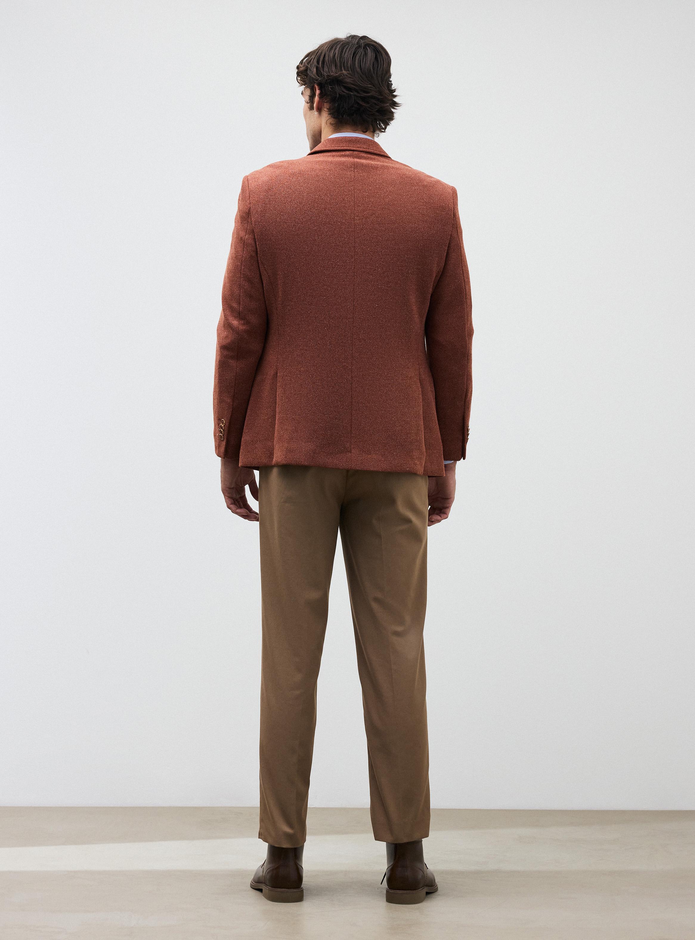 Vestón Recto Knit Slim Fit-5