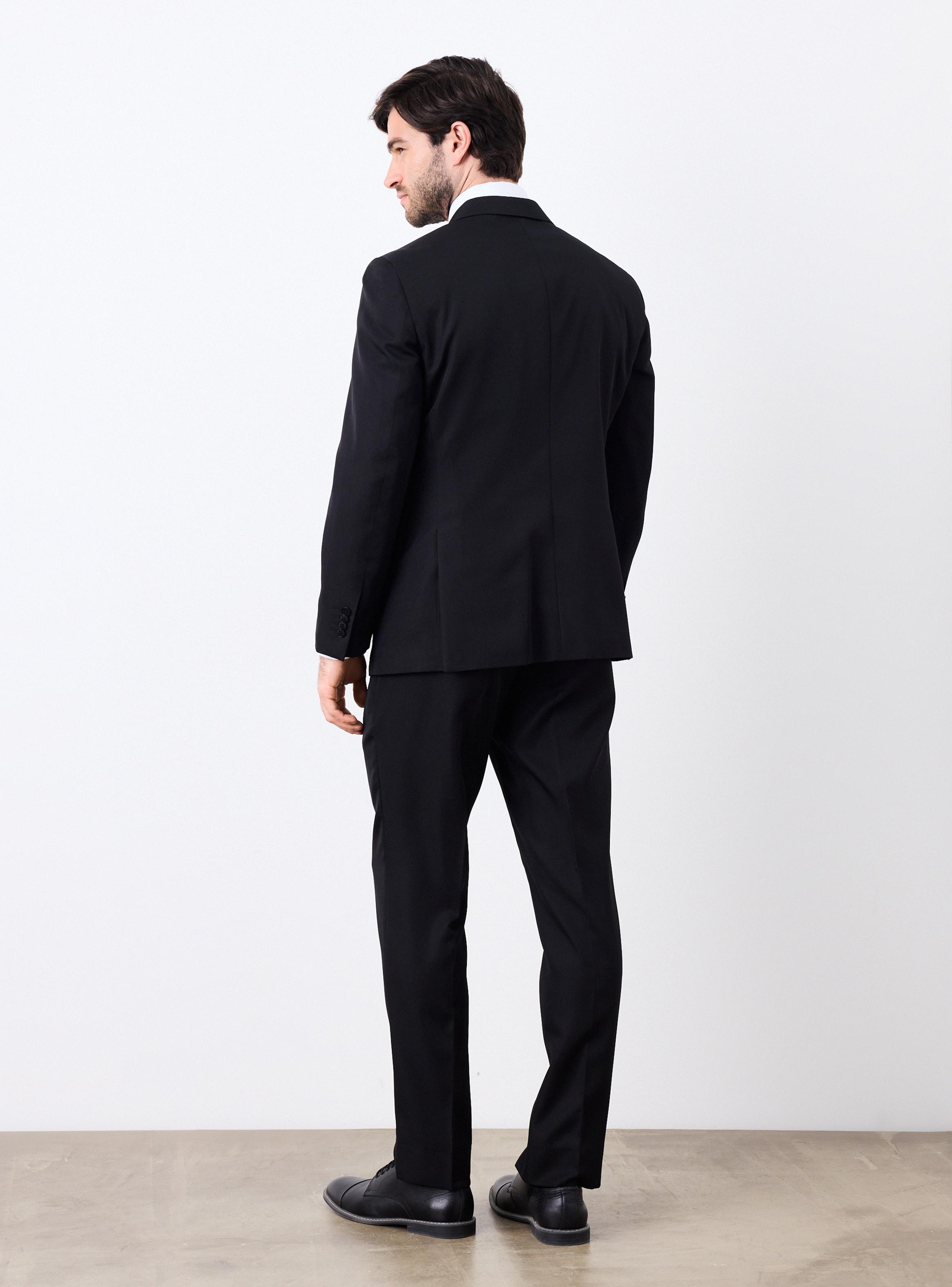 Traje Recto Vuelta de Solapa en Punta-5