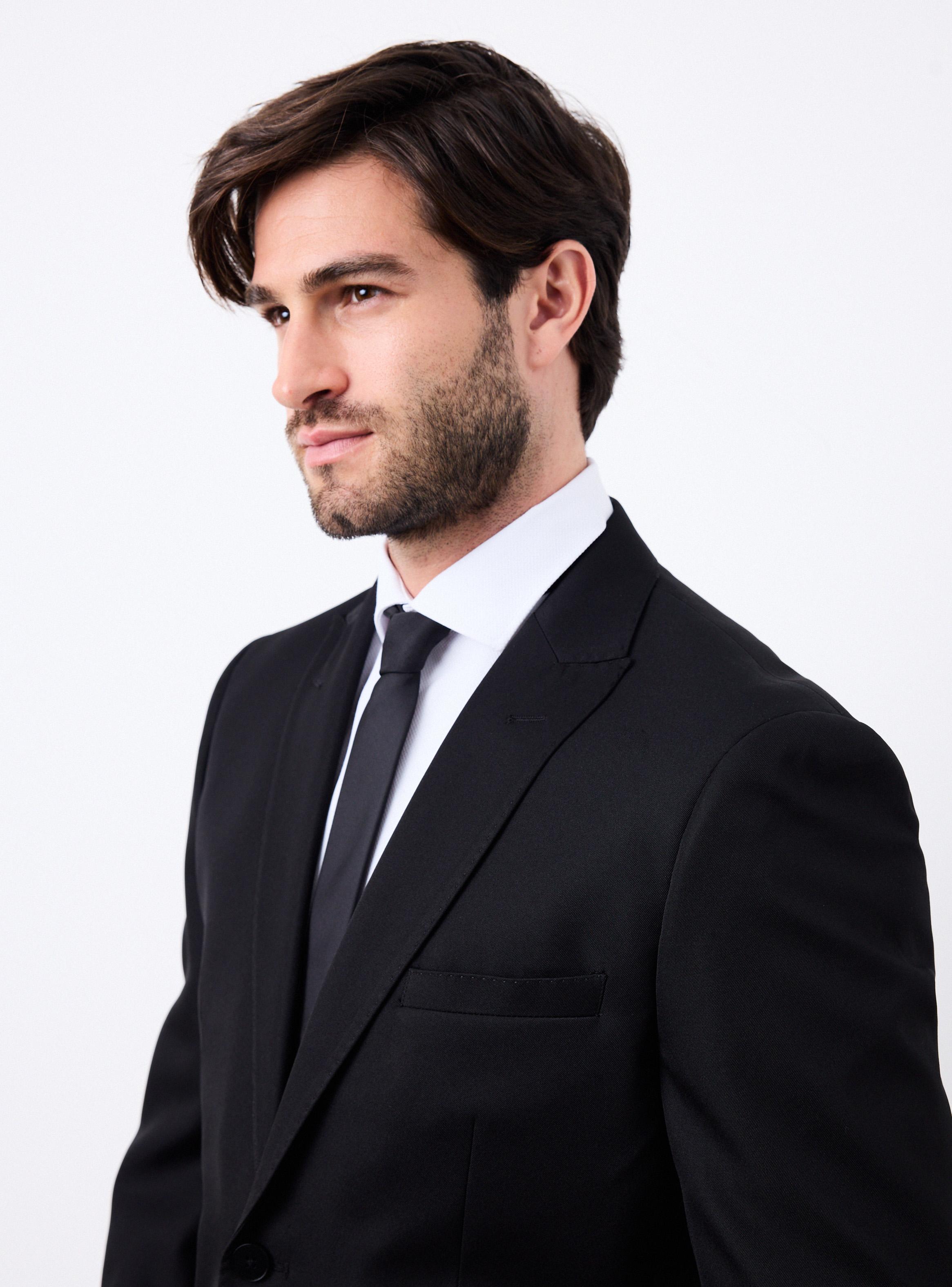 Traje Recto Vuelta de Solapa en Punta-2