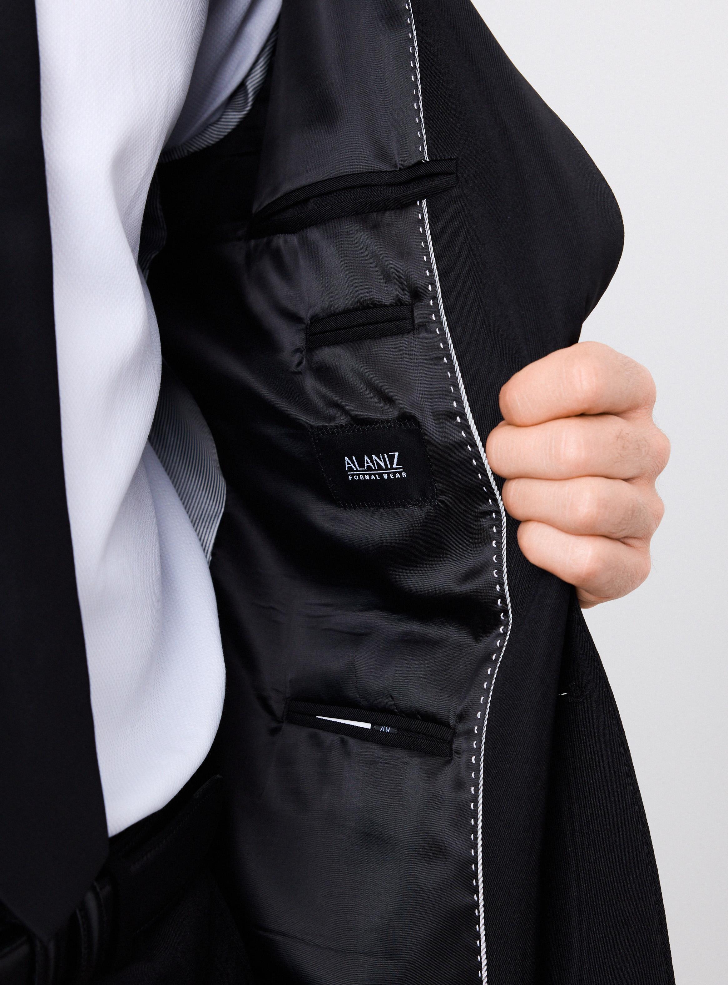 Traje Recto Vuelta de Solapa en Punta-3