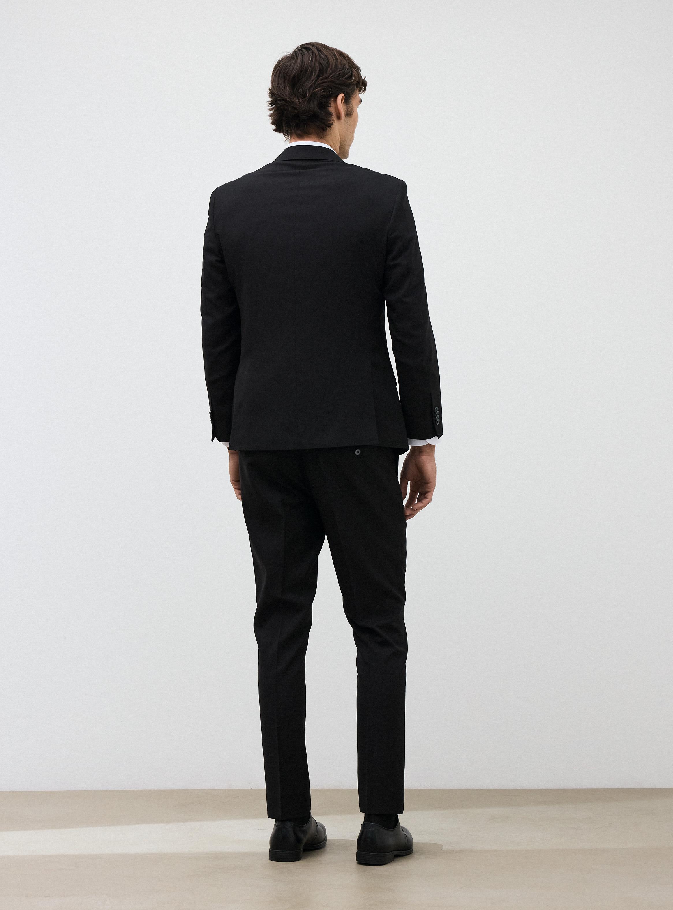 Traje Recto Slim Fit Texturados En Colores-5