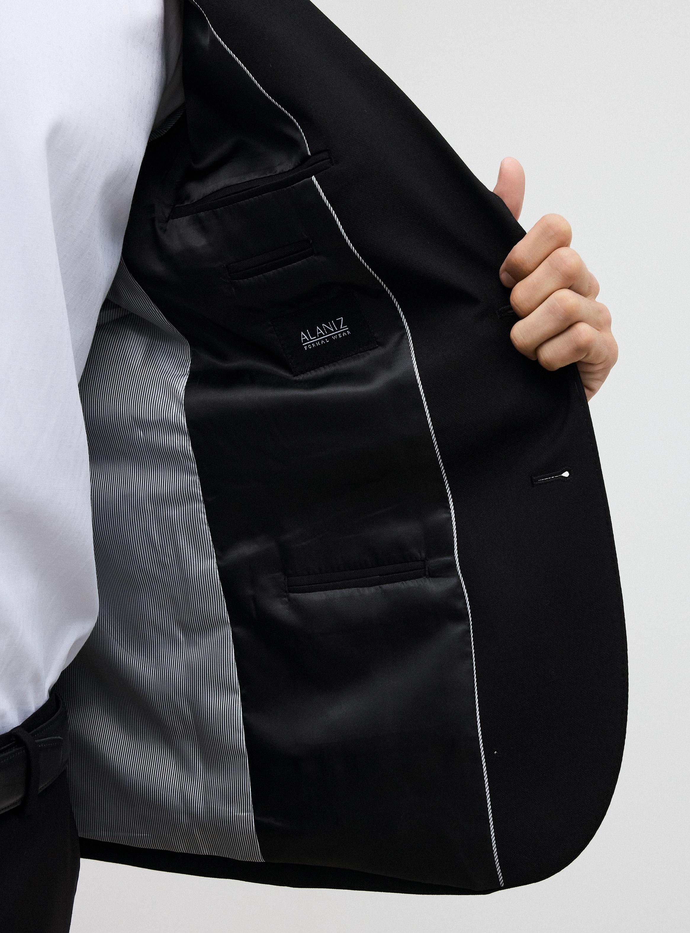 Traje Recto Slim Fit Texturados En Colores-2